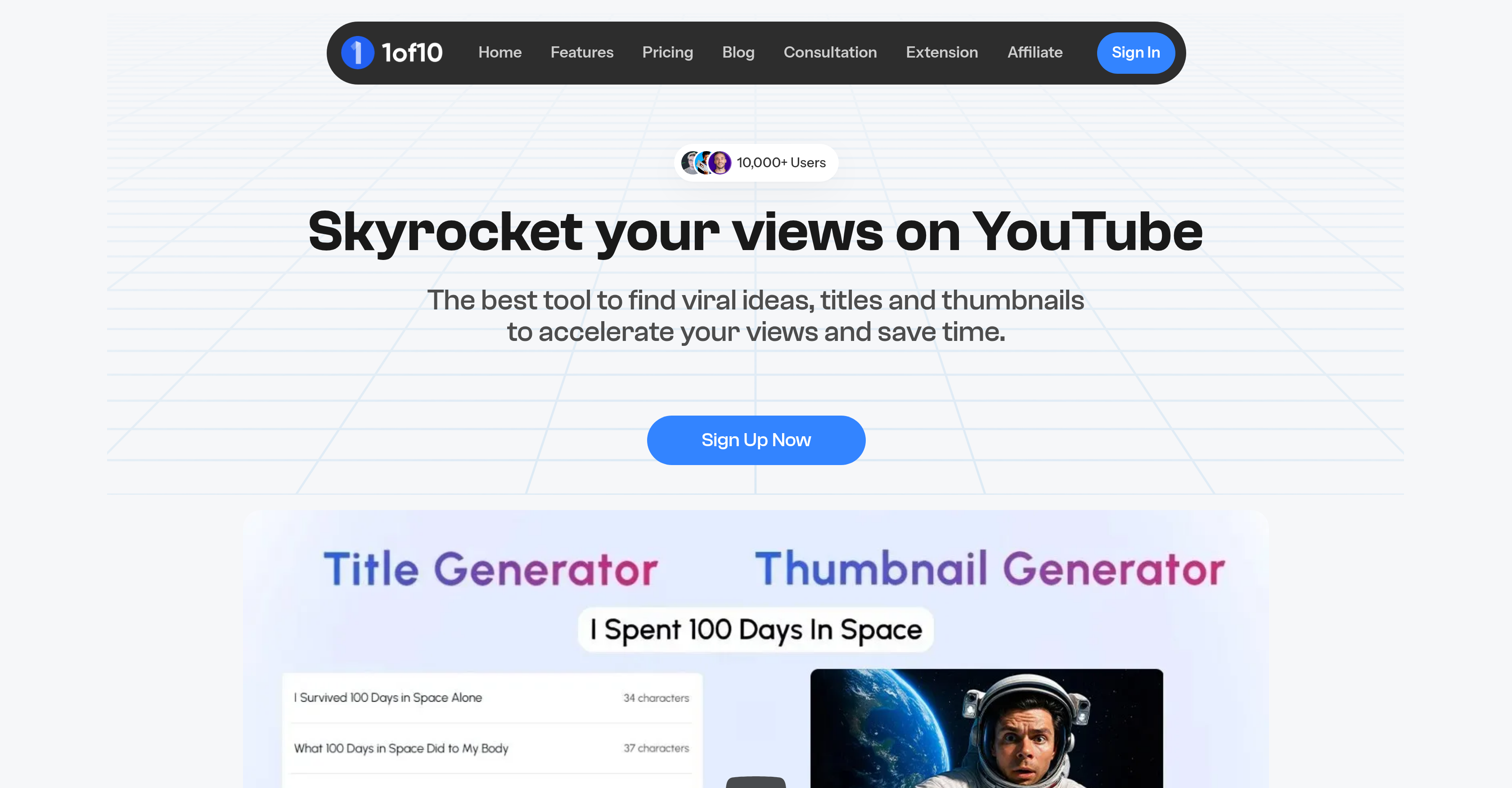 1of10 - Screenshot showing the interface and features of this AI tool