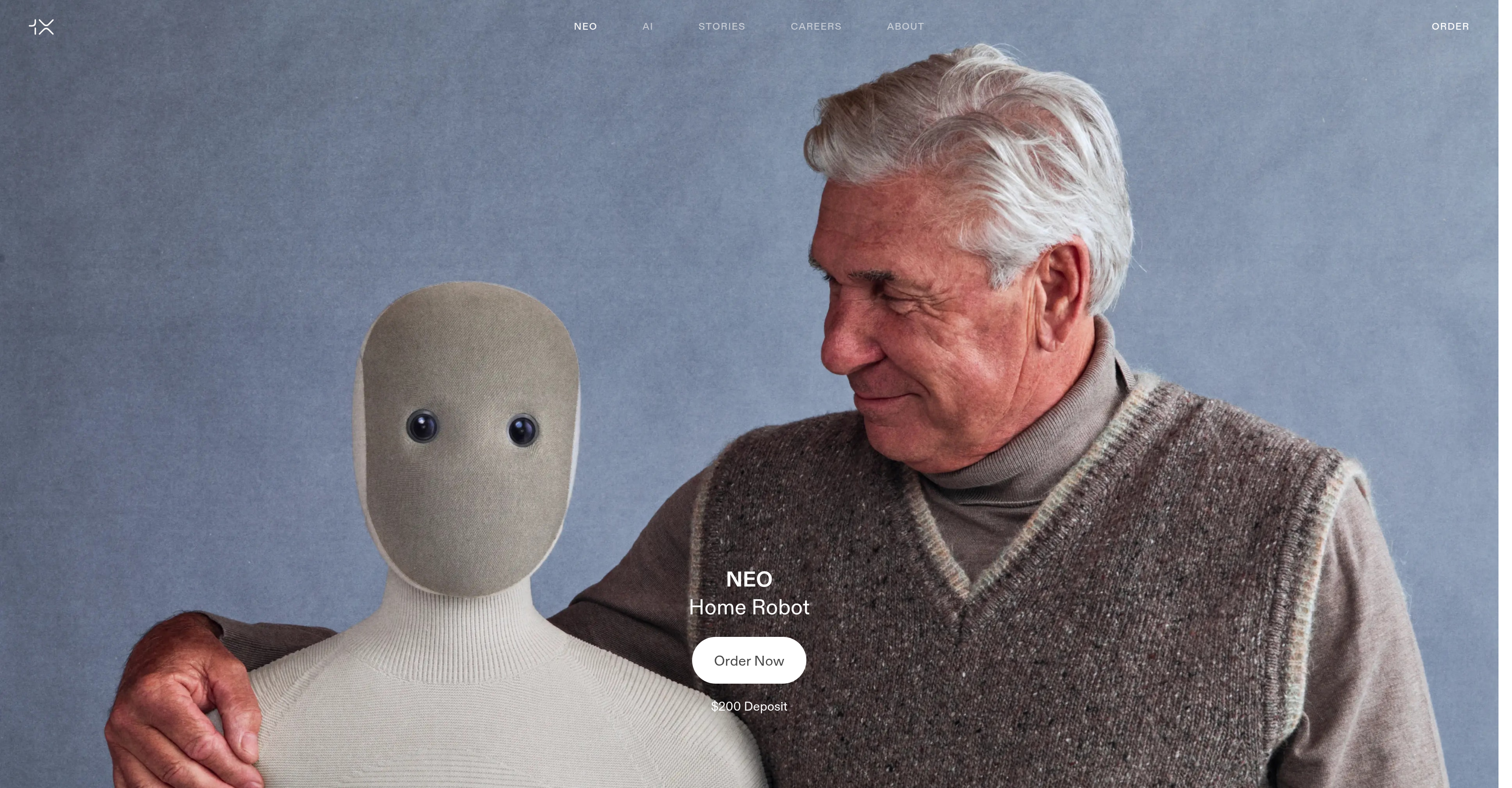 1X TECH NEO Home Robot - Screenshot showing the interface and features of this AI tool