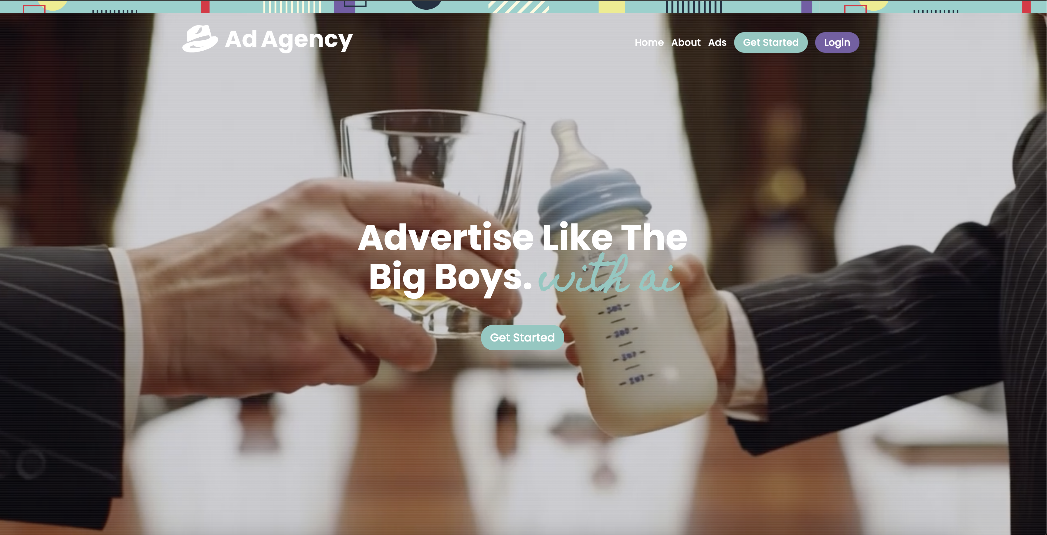 Ad Agency - Screenshot showing the interface and features of this AI tool