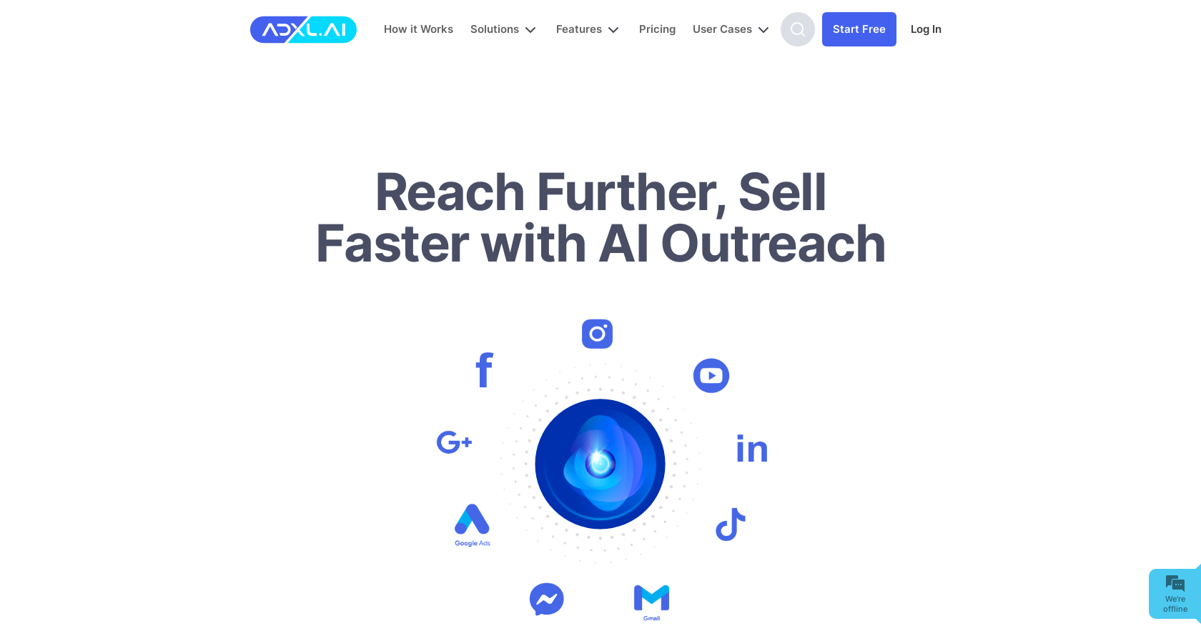 ADXL - Screenshot showing the interface and features of this AI tool