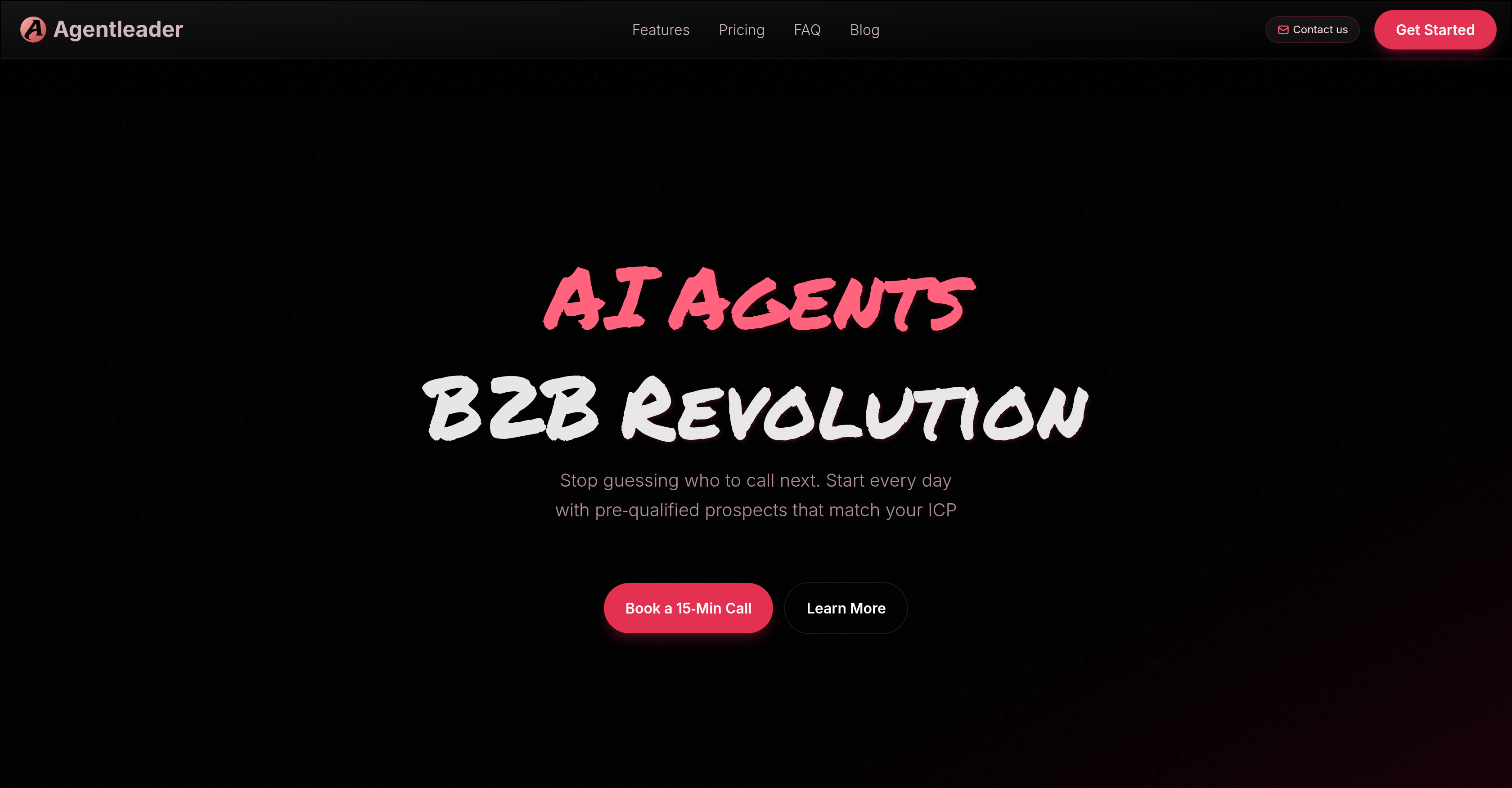 Agentleader - Screenshot showing the interface and features of this AI tool