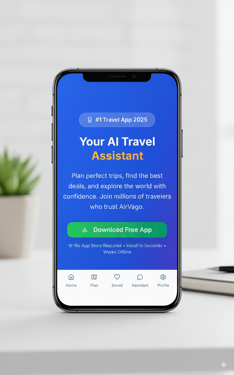 AIRVAGO AI - Screenshot showing the interface and features of this AI tool