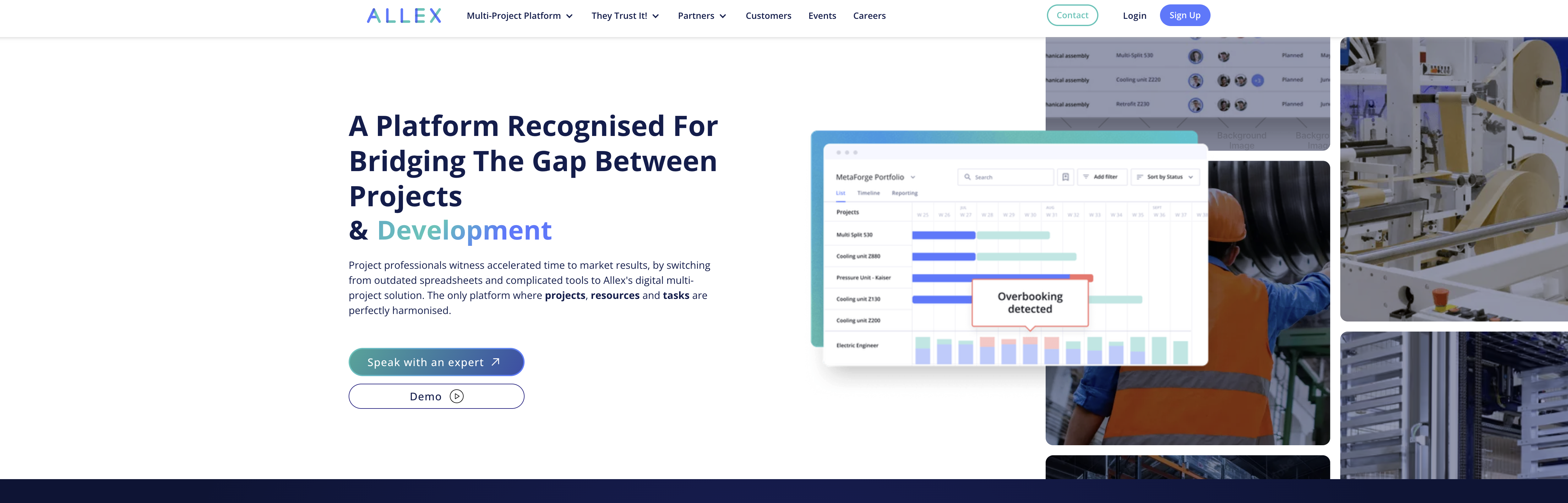 Allex - Screenshot showing the interface and features of this AI tool