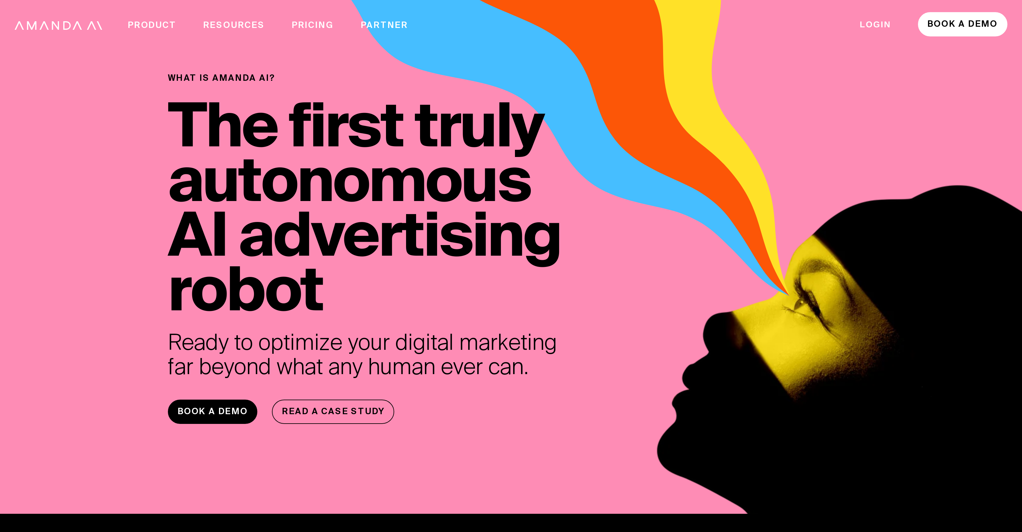 Amanda AI - Screenshot showing the interface and features of this AI tool