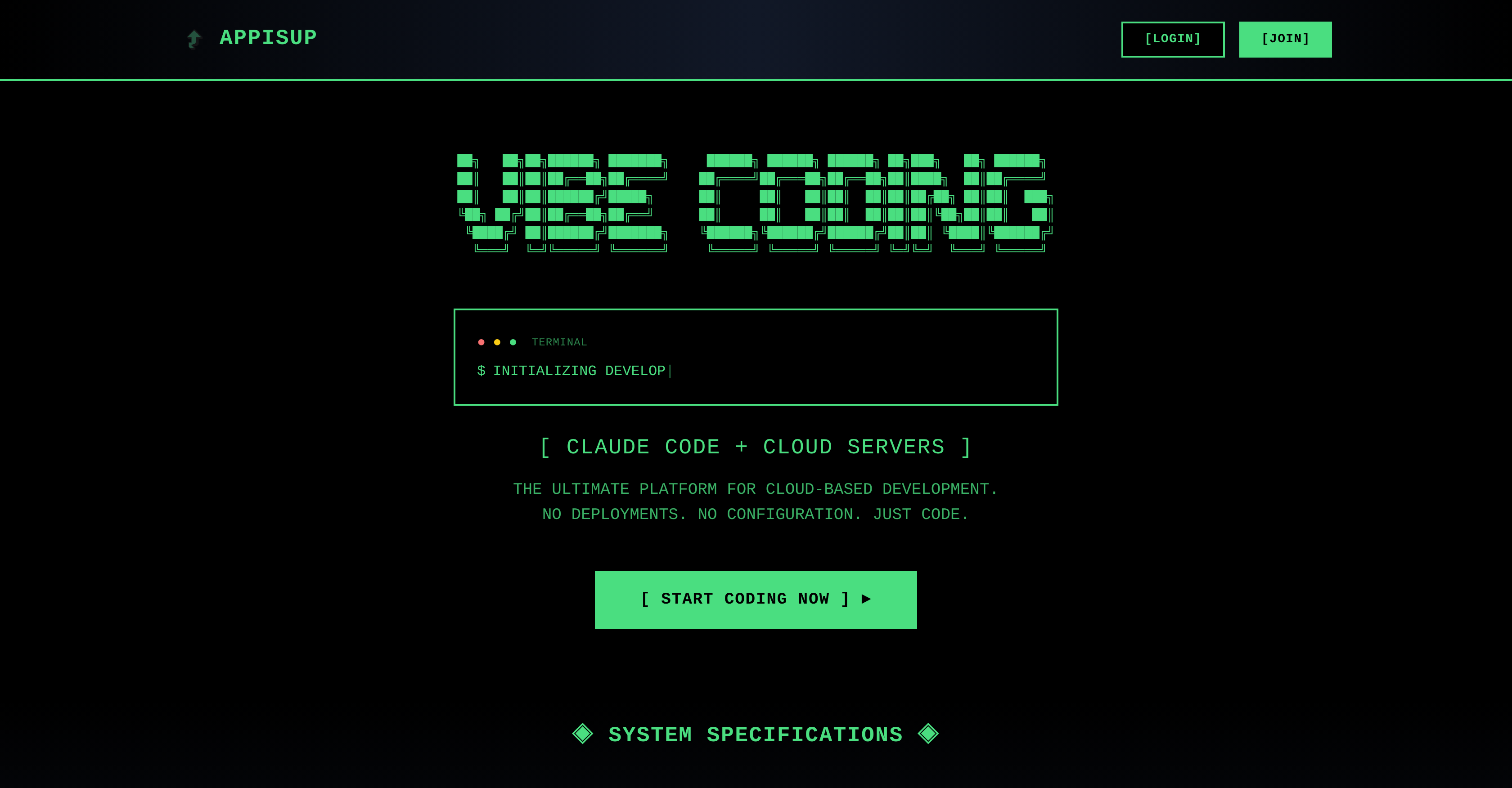 AppIsUp - Screenshot showing the interface and features of this AI tool