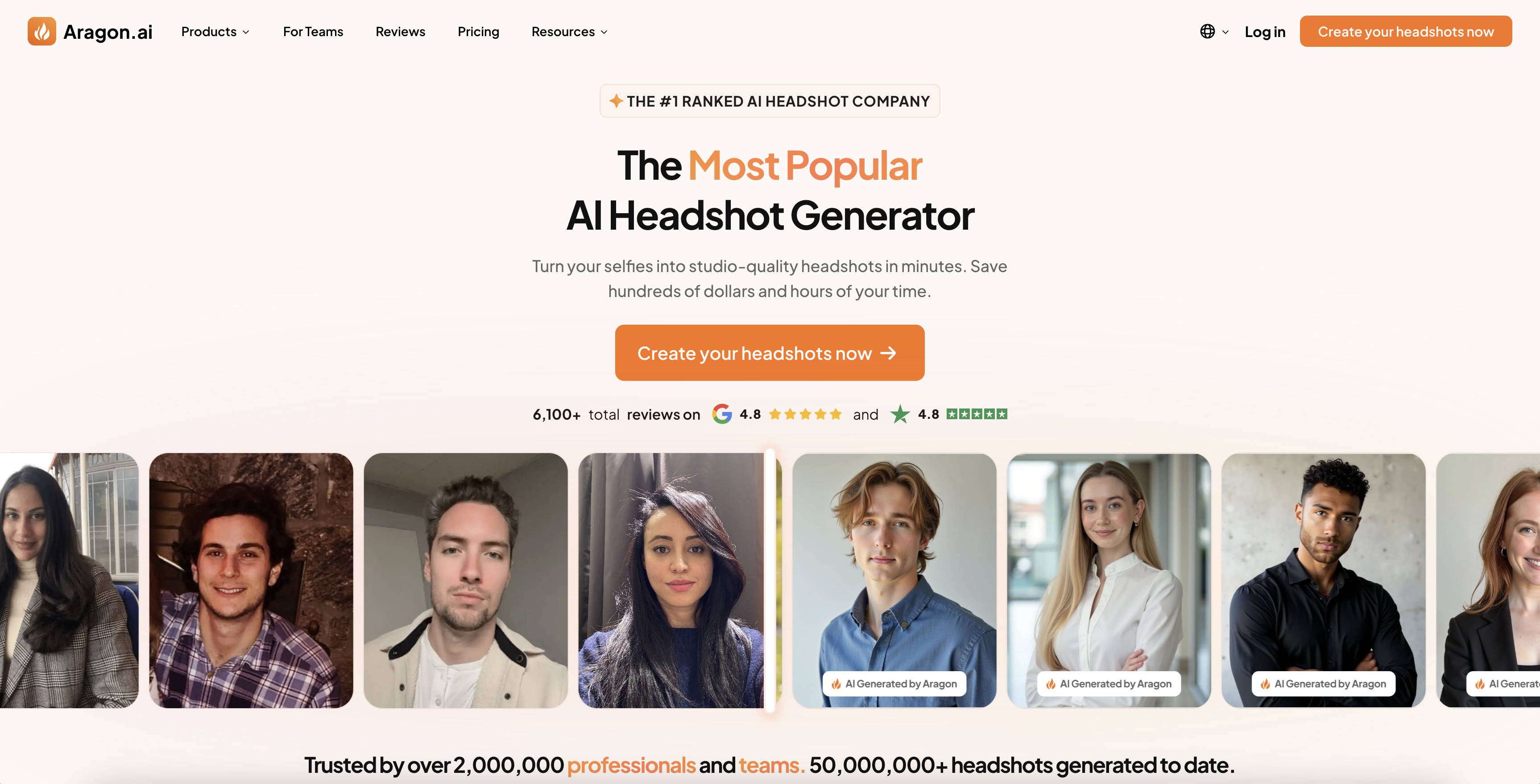 Aragon - Screenshot showing the interface and features of this AI tool