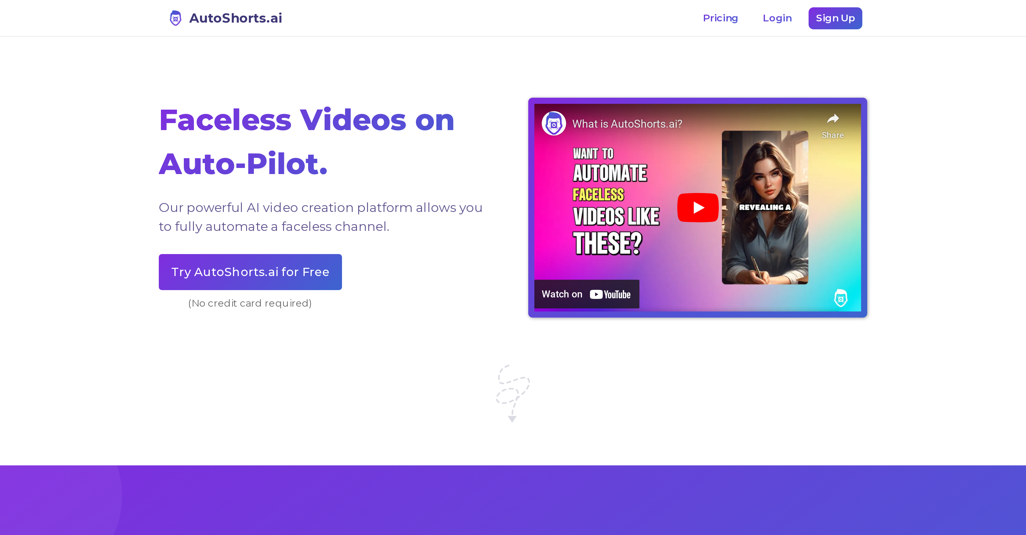 AutoShorts.ai - Screenshot showing the interface and features of this AI tool