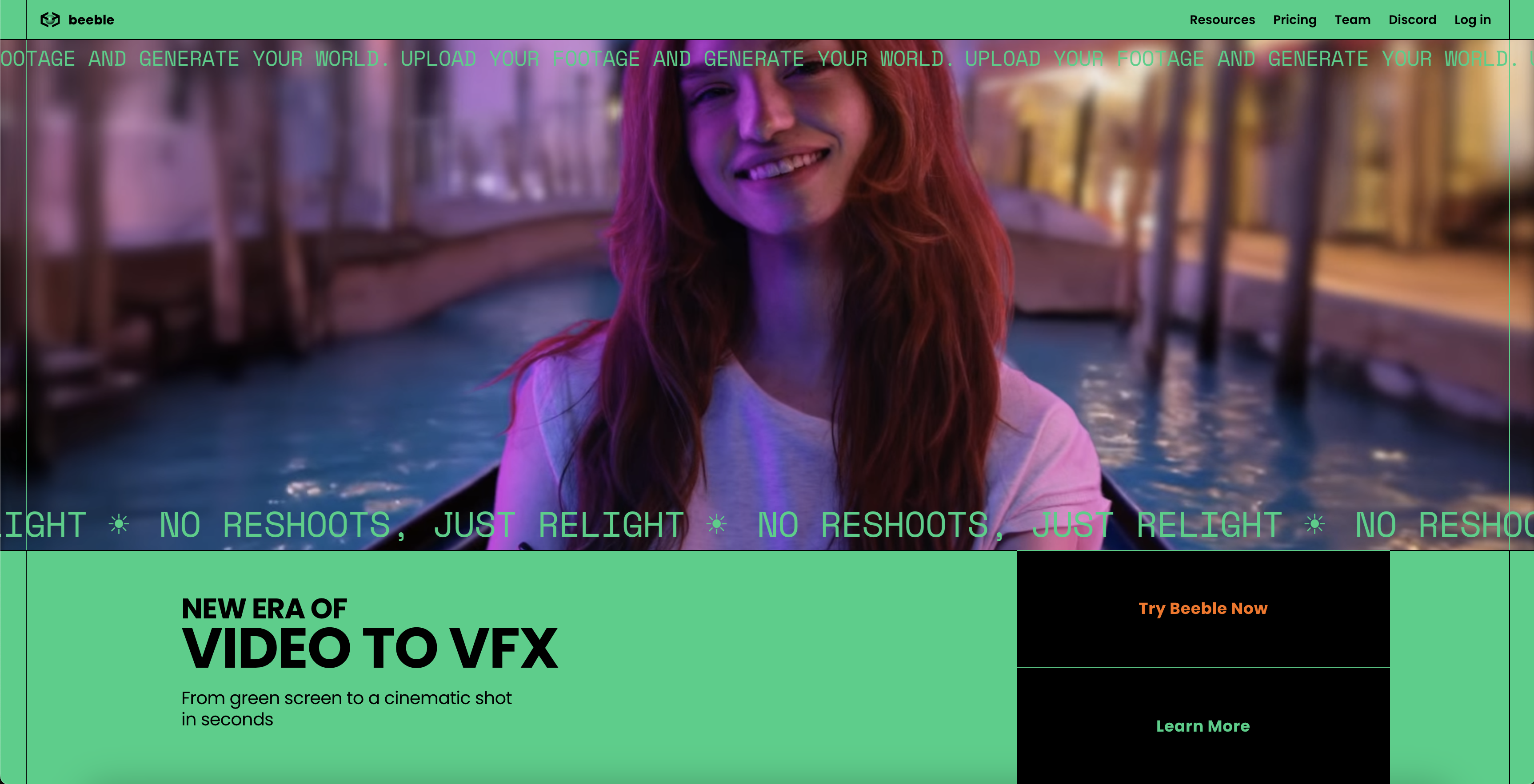 Beeble - Screenshot showing the interface and features of this AI tool