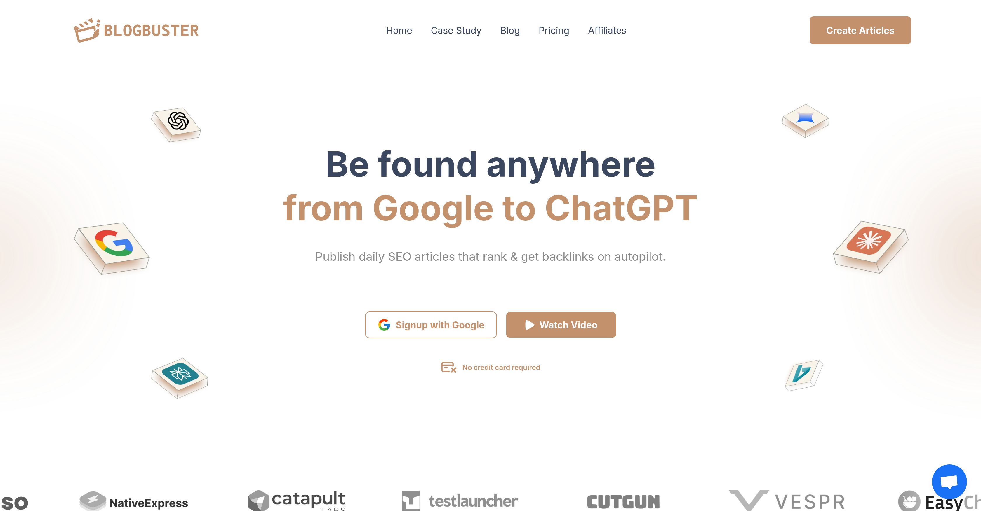 BlogBuster - Screenshot showing the interface and features of this AI tool
