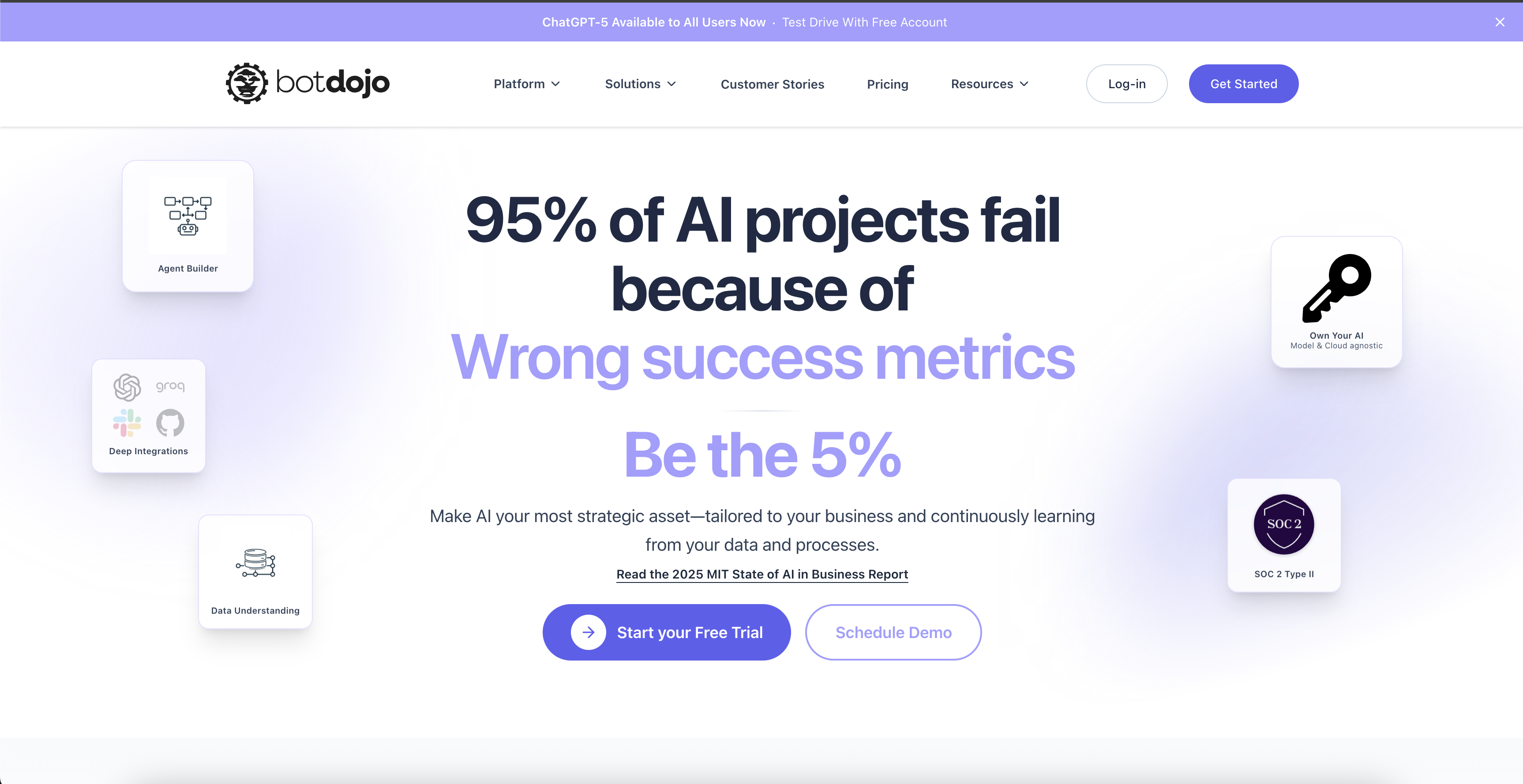 BotDojo - Screenshot showing the interface and features of this AI tool