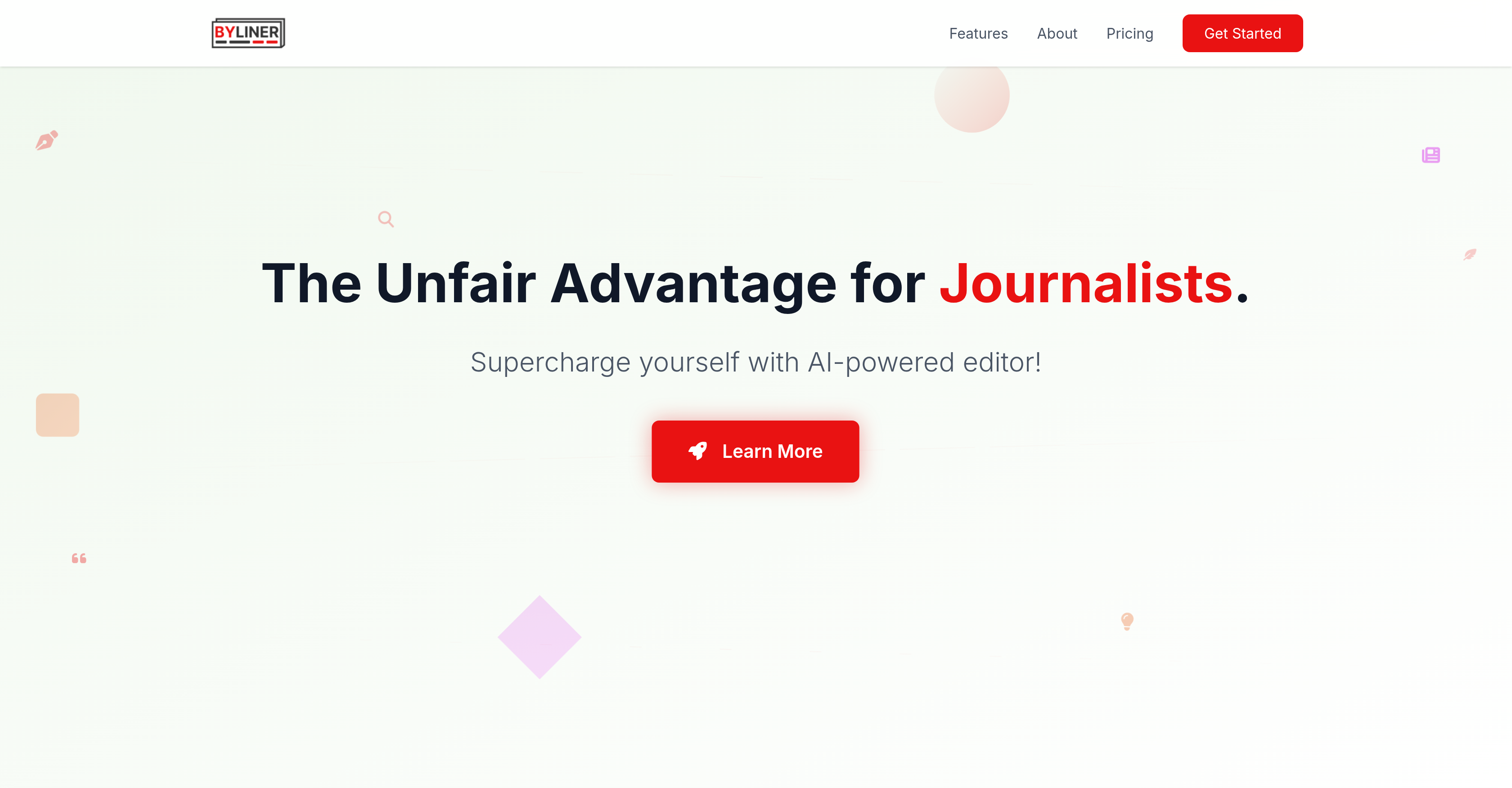 byliner.ai - Screenshot showing the interface and features of this AI tool