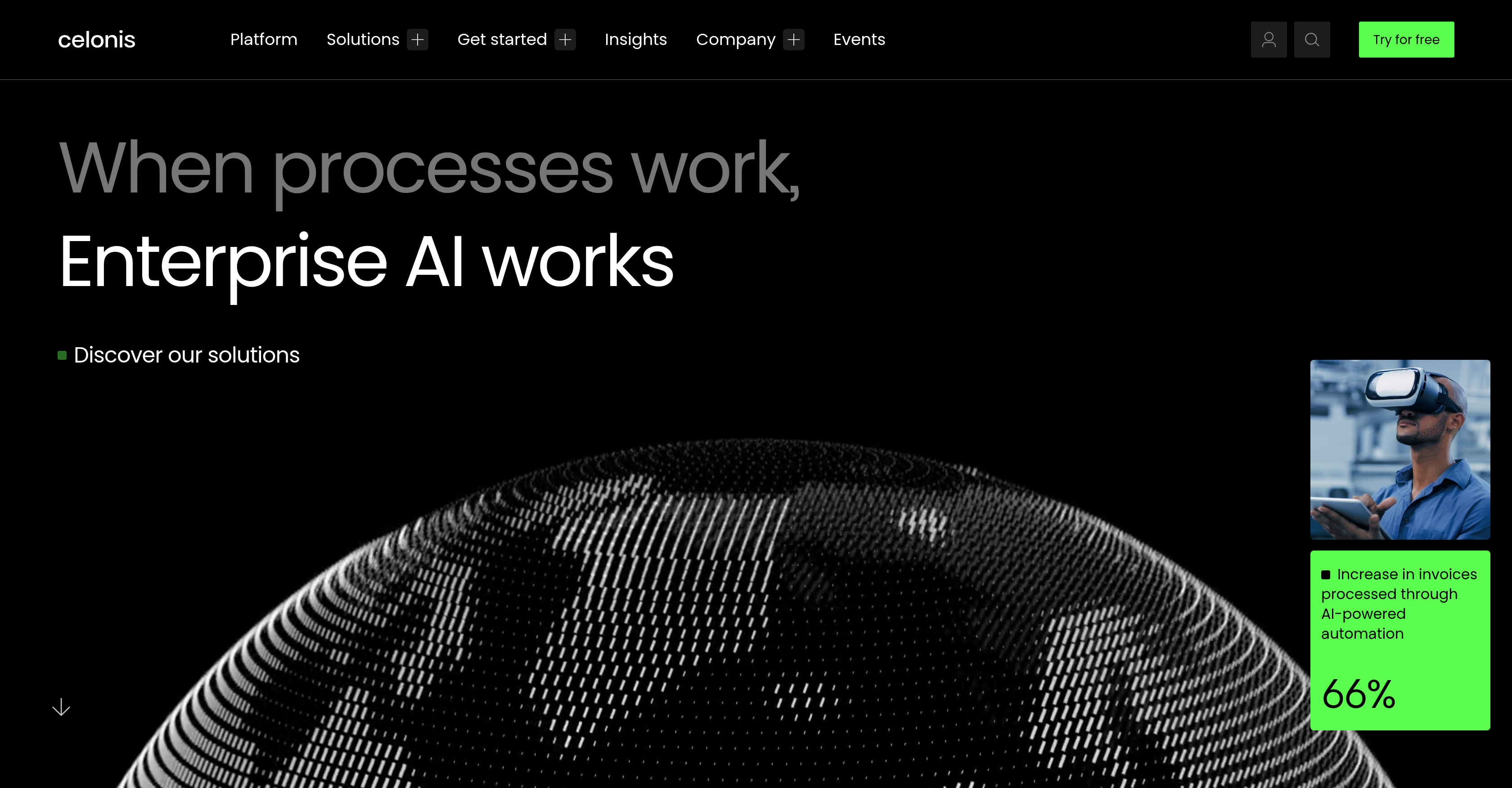 Celonis Process Intelligence Platform - Screenshot showing the interface and features of this AI tool