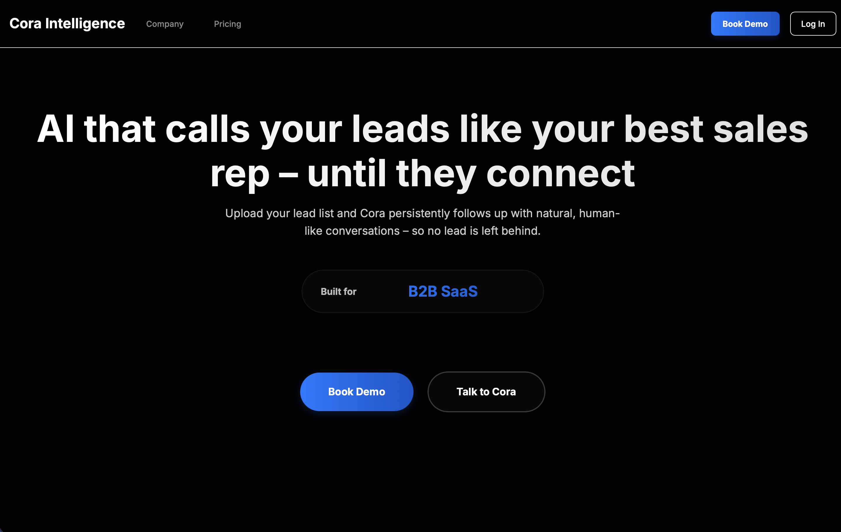 Cora Intelligencev3.2.0 - Screenshot showing the interface and features of this AI tool