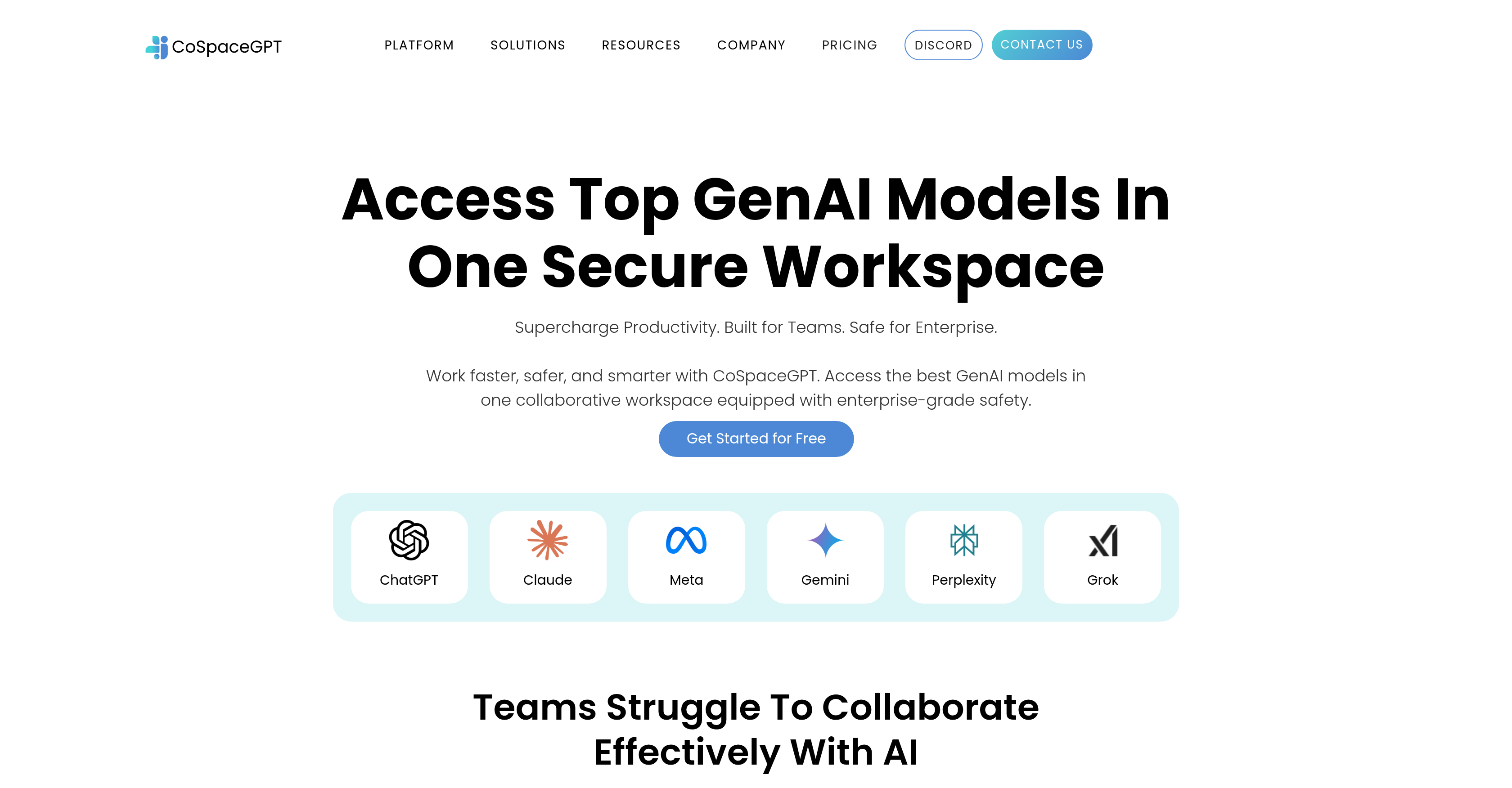 CoSpaceGPTv1.1 - Screenshot showing the interface and features of this AI tool