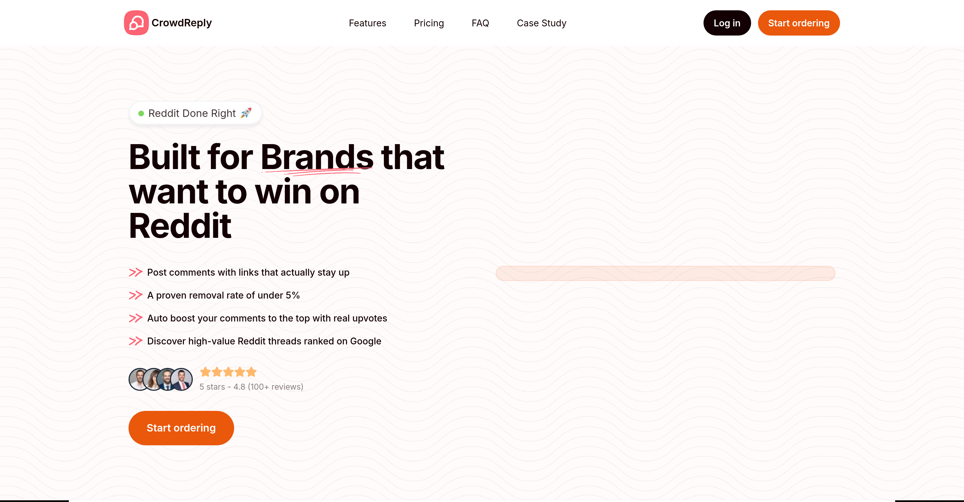 CrowdReply - Screenshot showing the interface and features of this AI tool