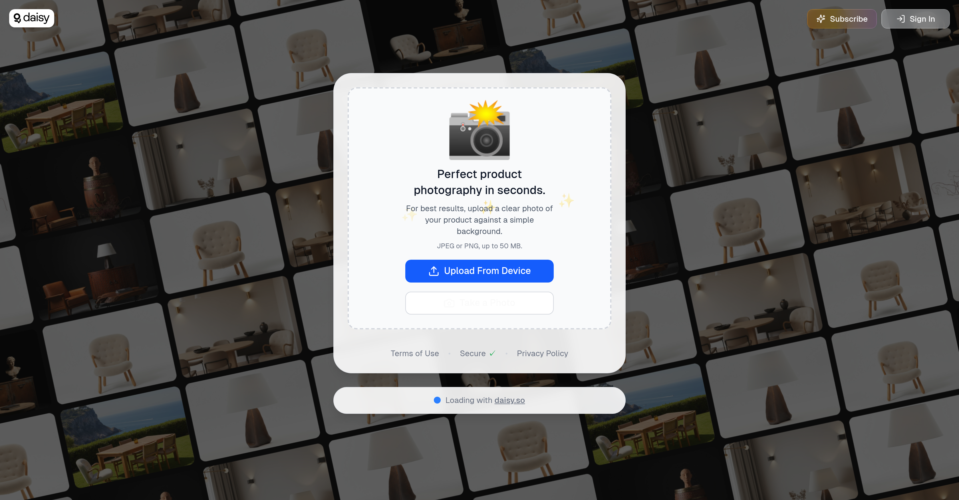 daisy | EasyPDP - Screenshot showing the interface and features of this AI tool