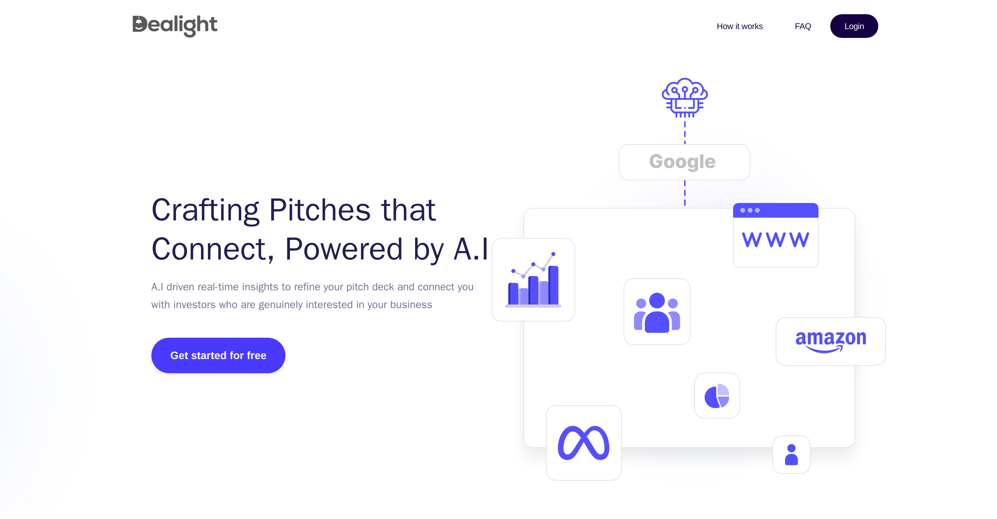 Dealight - Screenshot showing the interface and features of this AI tool