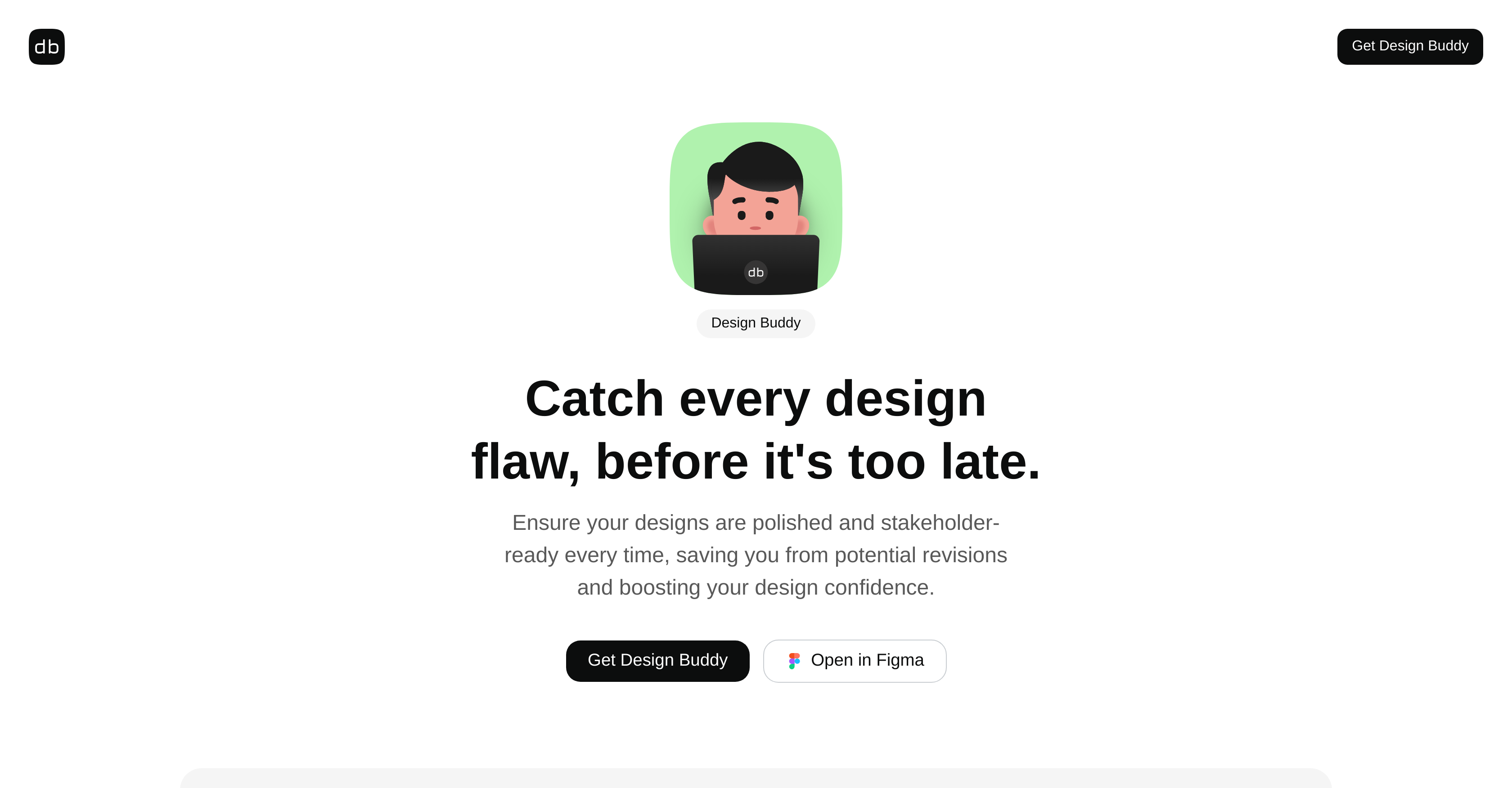 DesignBuddy.net - Screenshot showing the interface and features of this AI tool