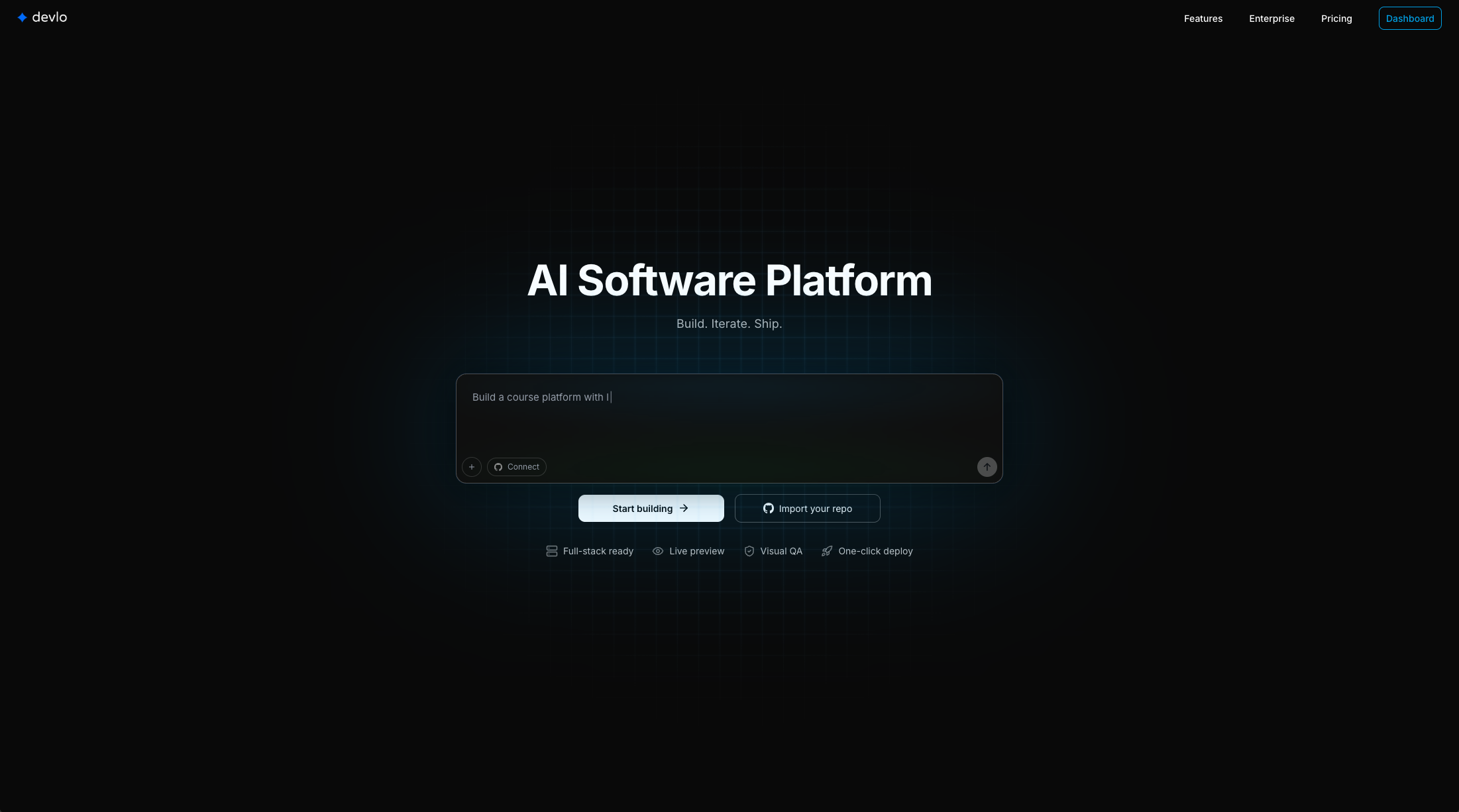 devlov2.0.0 - Screenshot showing the interface and features of this AI tool