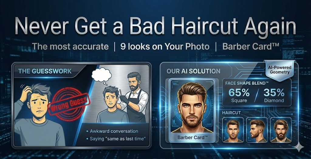 FaceShapeDetector - Screenshot showing the interface and features of this AI tool