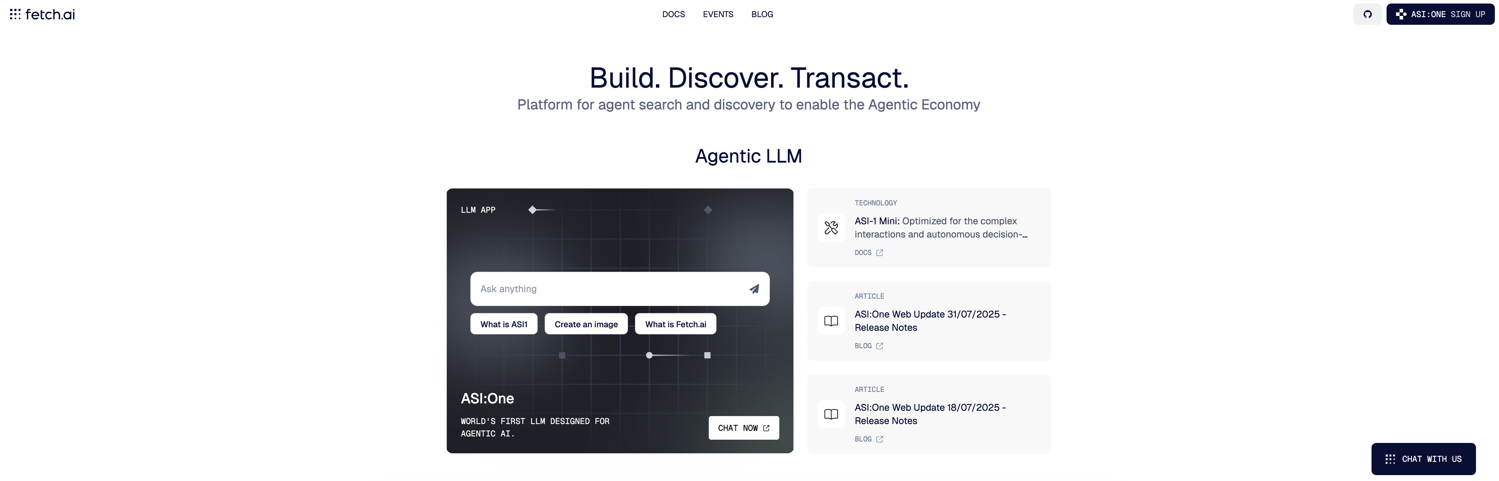 Fetch AI - Screenshot showing the interface and features of this AI tool