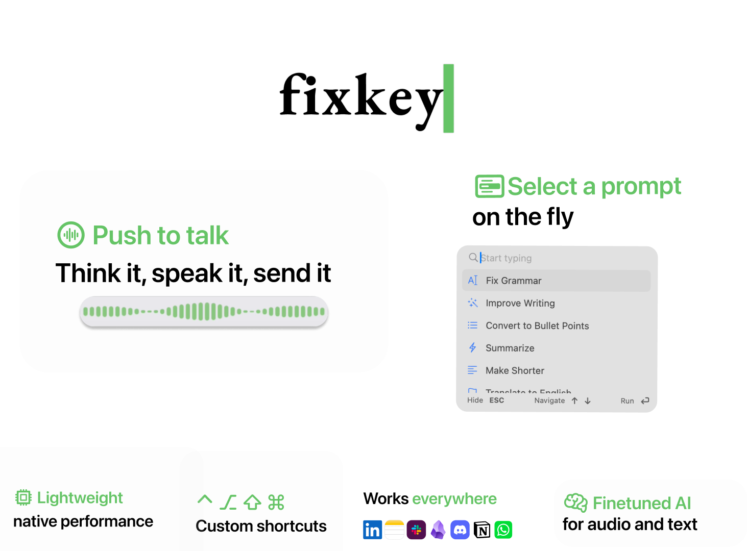 Fixkeyv2.0.0 - Screenshot showing the interface and features of this AI tool
