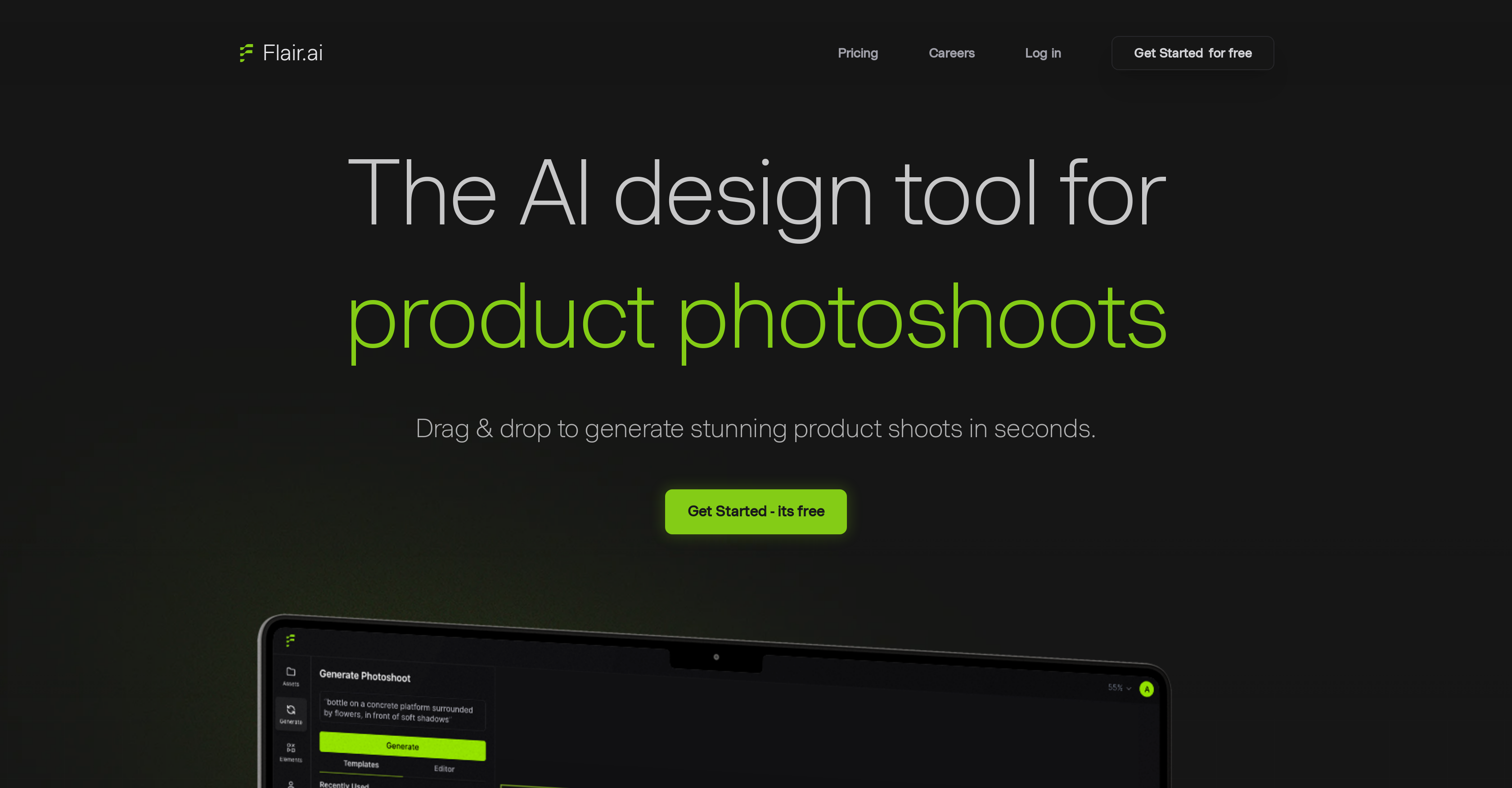 Flair - Screenshot showing the interface and features of this AI tool