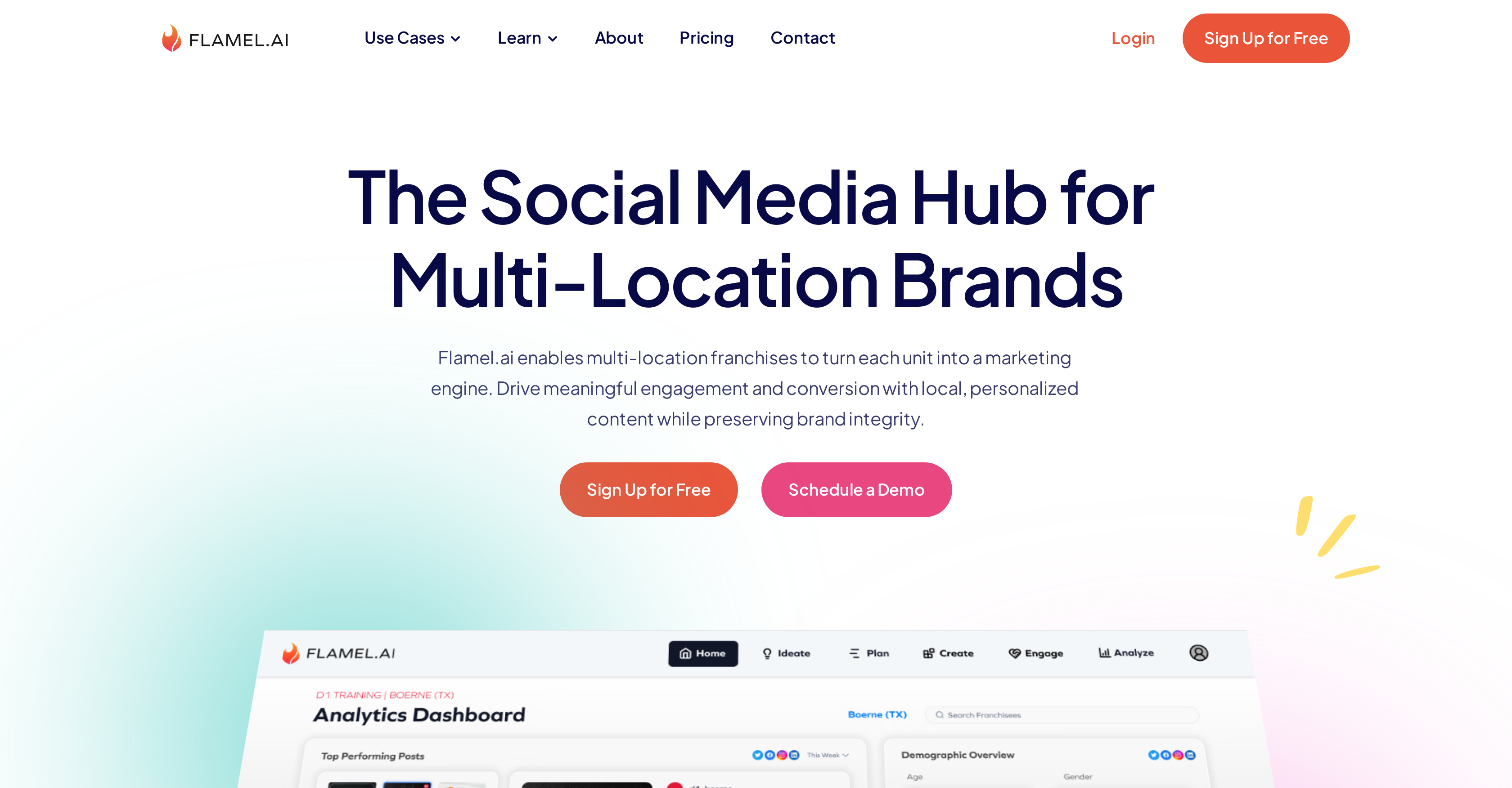 Flamel - Screenshot showing the interface and features of this AI tool