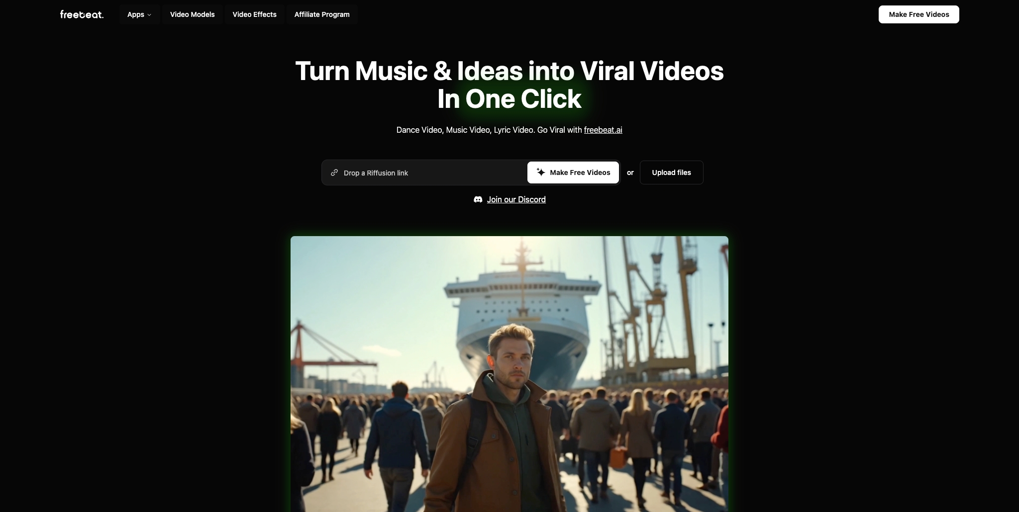 freebeat AI 9.8.0 - Screenshot showing the interface and features of this AI tool