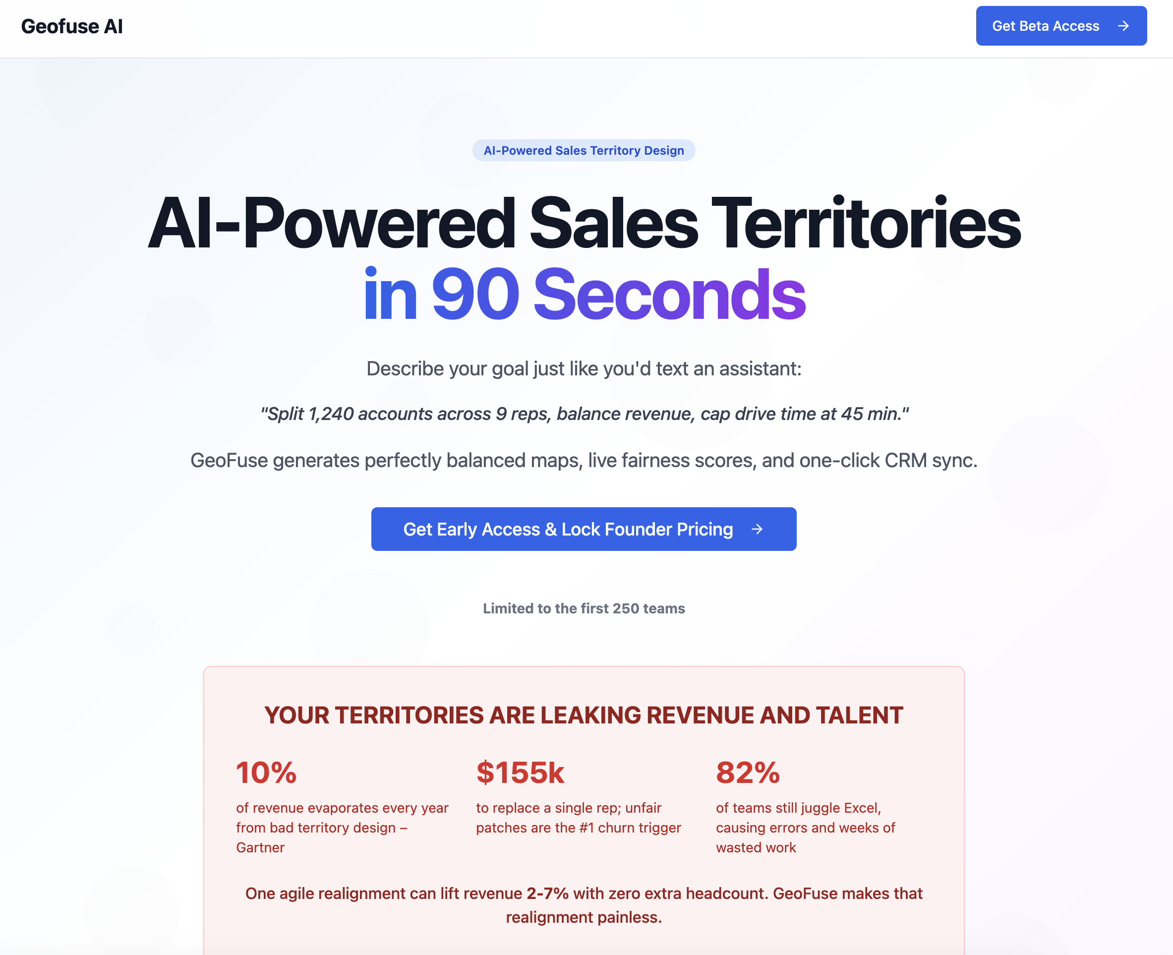 Geofusev1.1 - Screenshot showing the interface and features of this AI tool