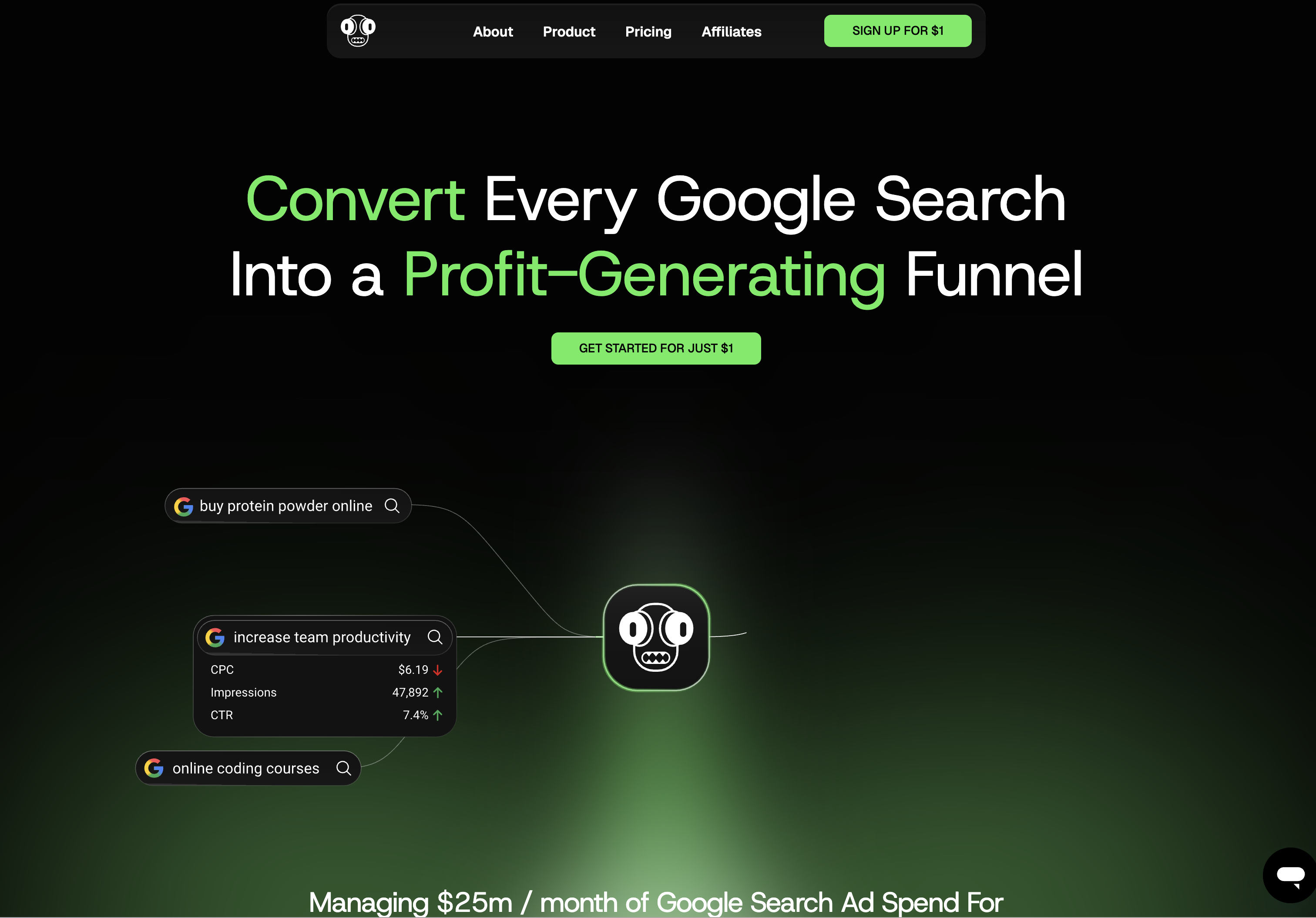 groas - Screenshot showing the interface and features of this AI tool