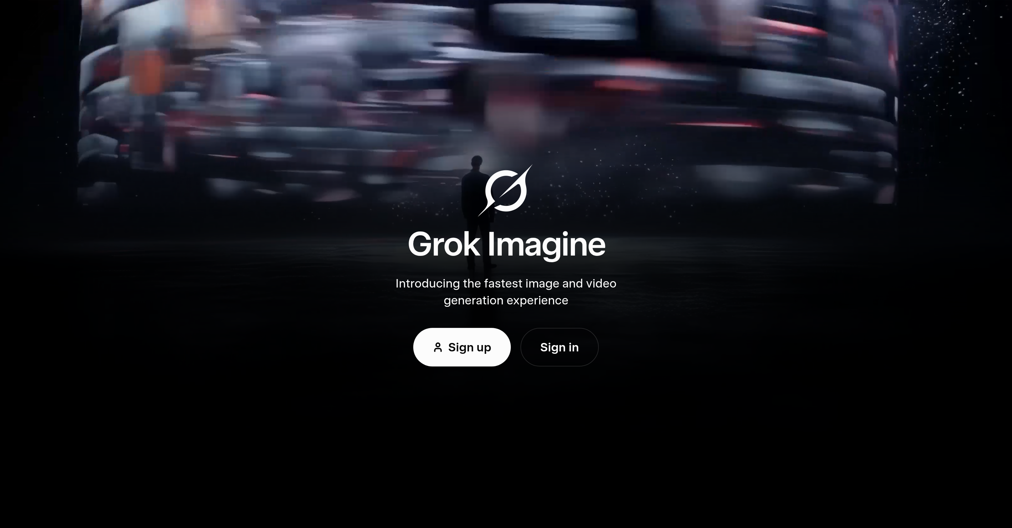 Grok Imagine - Screenshot showing the interface and features of this AI tool
