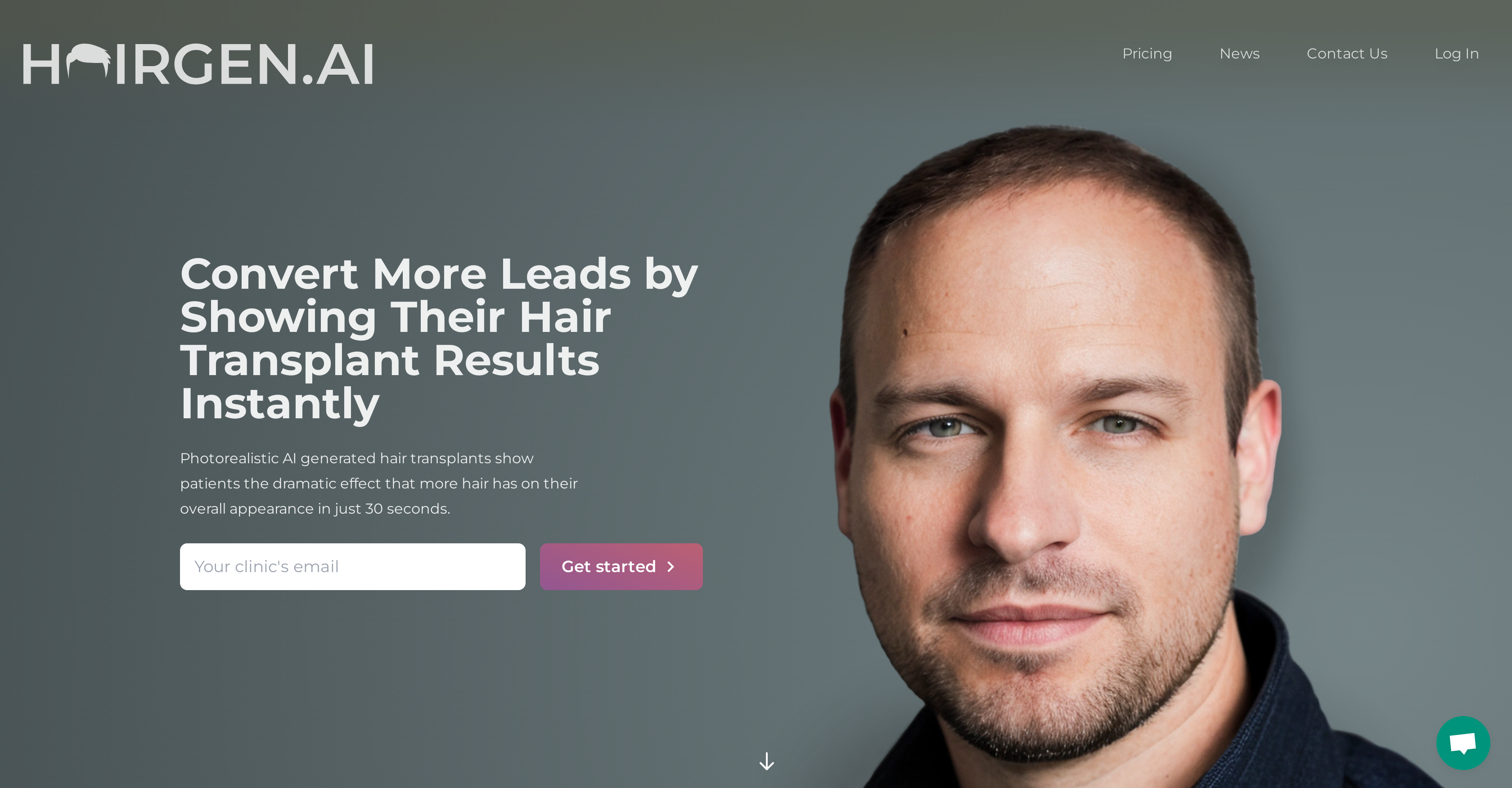 Hairgen.ai - Screenshot showing the interface and features of this AI tool