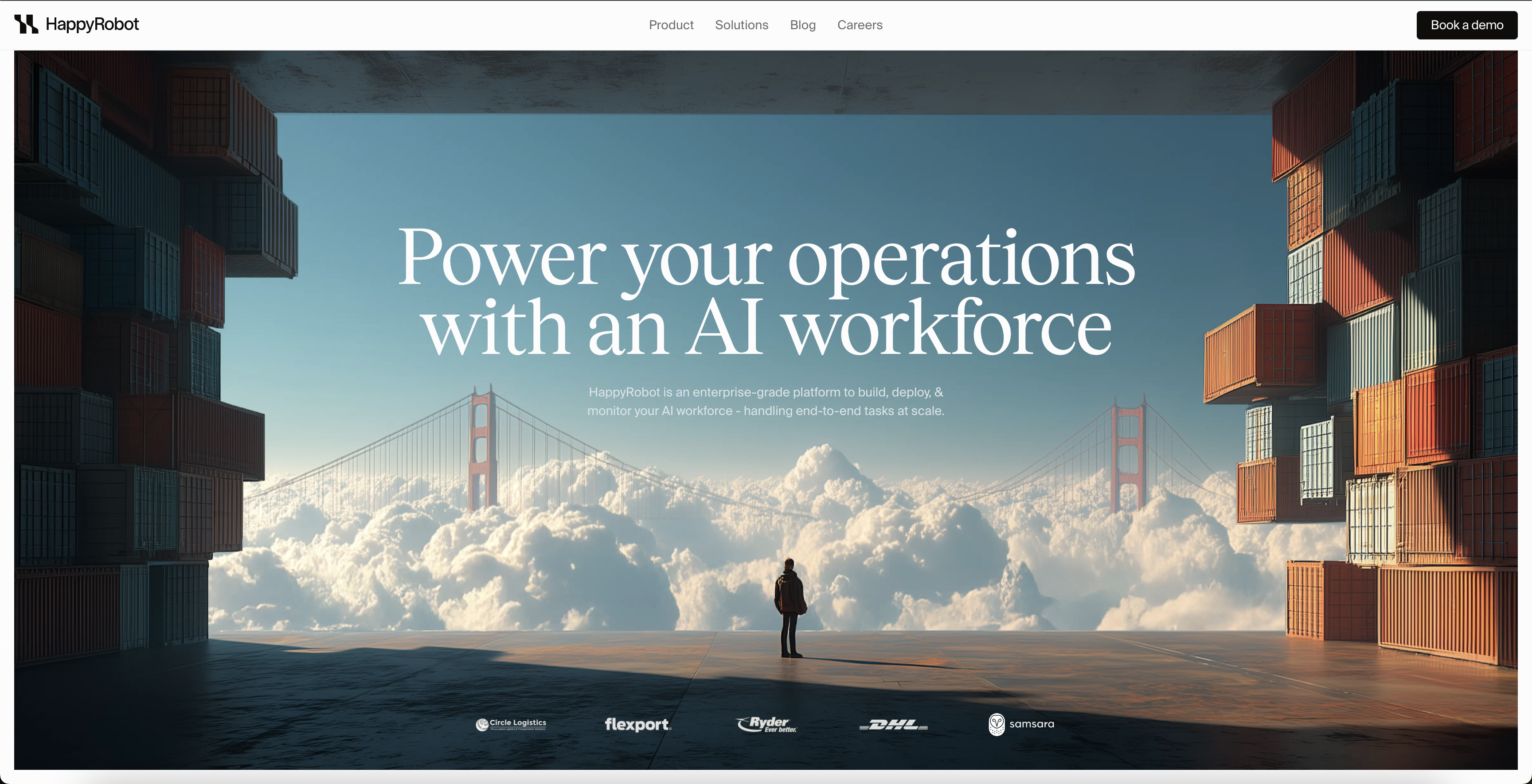 HappyRobot - Screenshot showing the interface and features of this AI tool