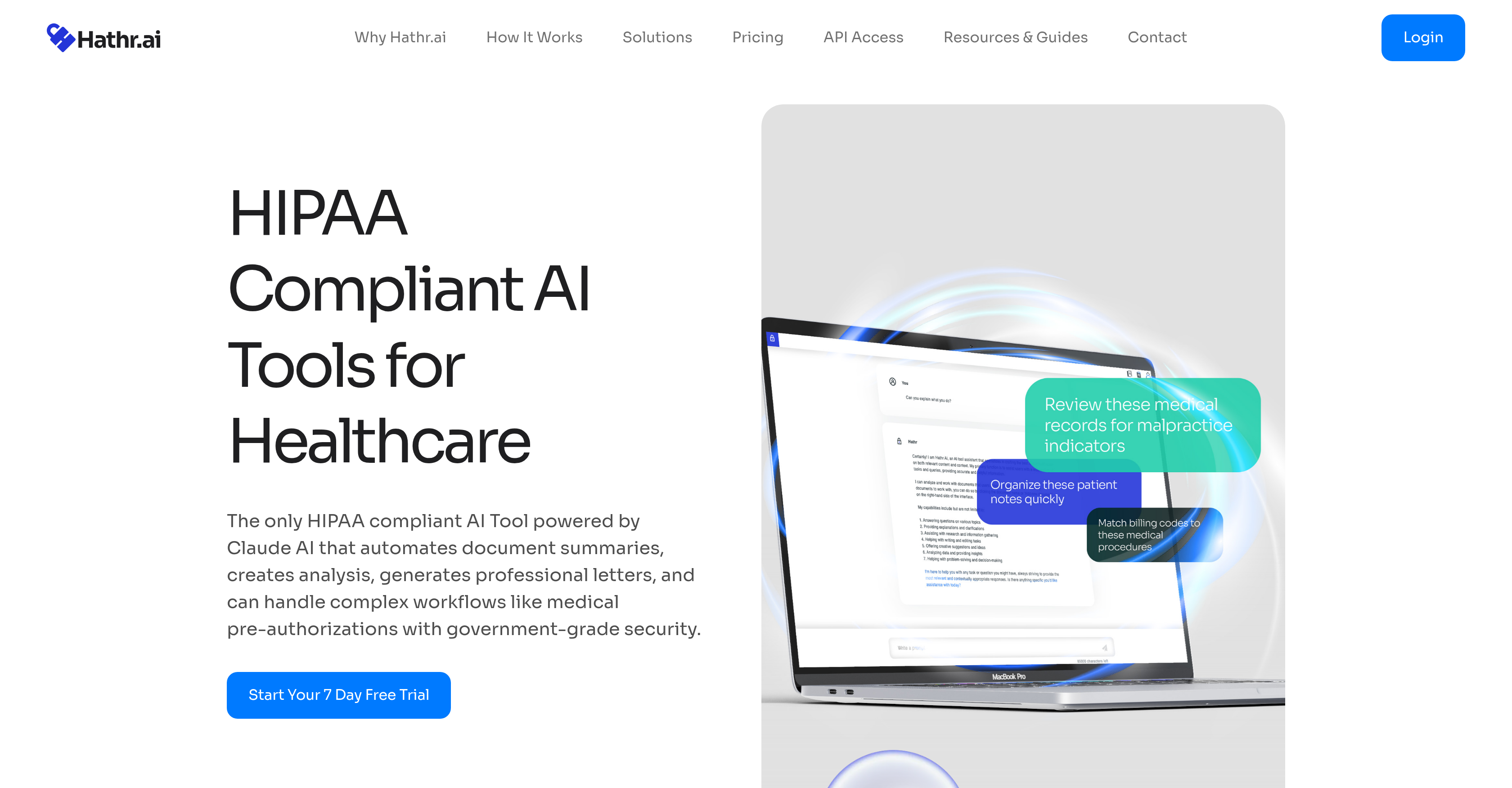 Hathr AI - Screenshot showing the interface and features of this AI tool