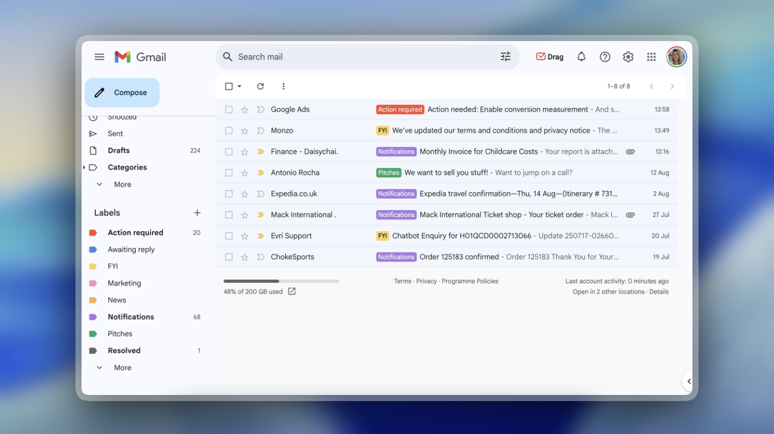 HeyHelp - Screenshot showing the interface and features of this AI tool
