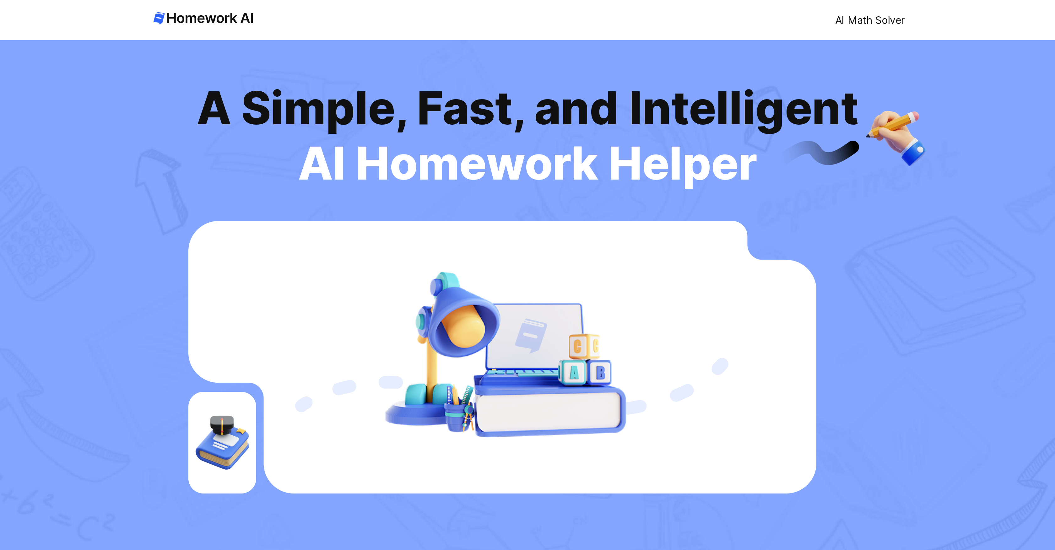 HomeworkAI.ai - Screenshot showing the interface and features of this AI tool