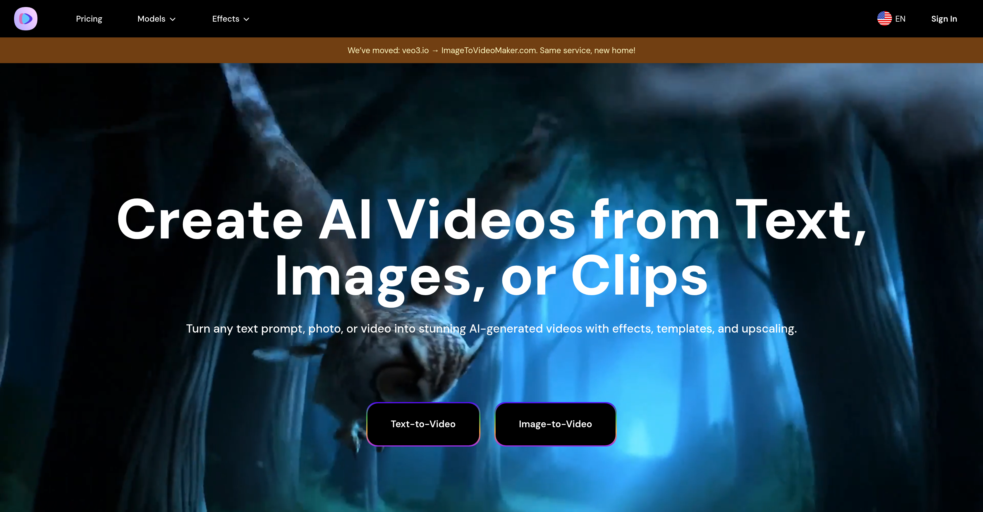 Image-to-Video Maker - Screenshot showing the interface and features of this AI tool