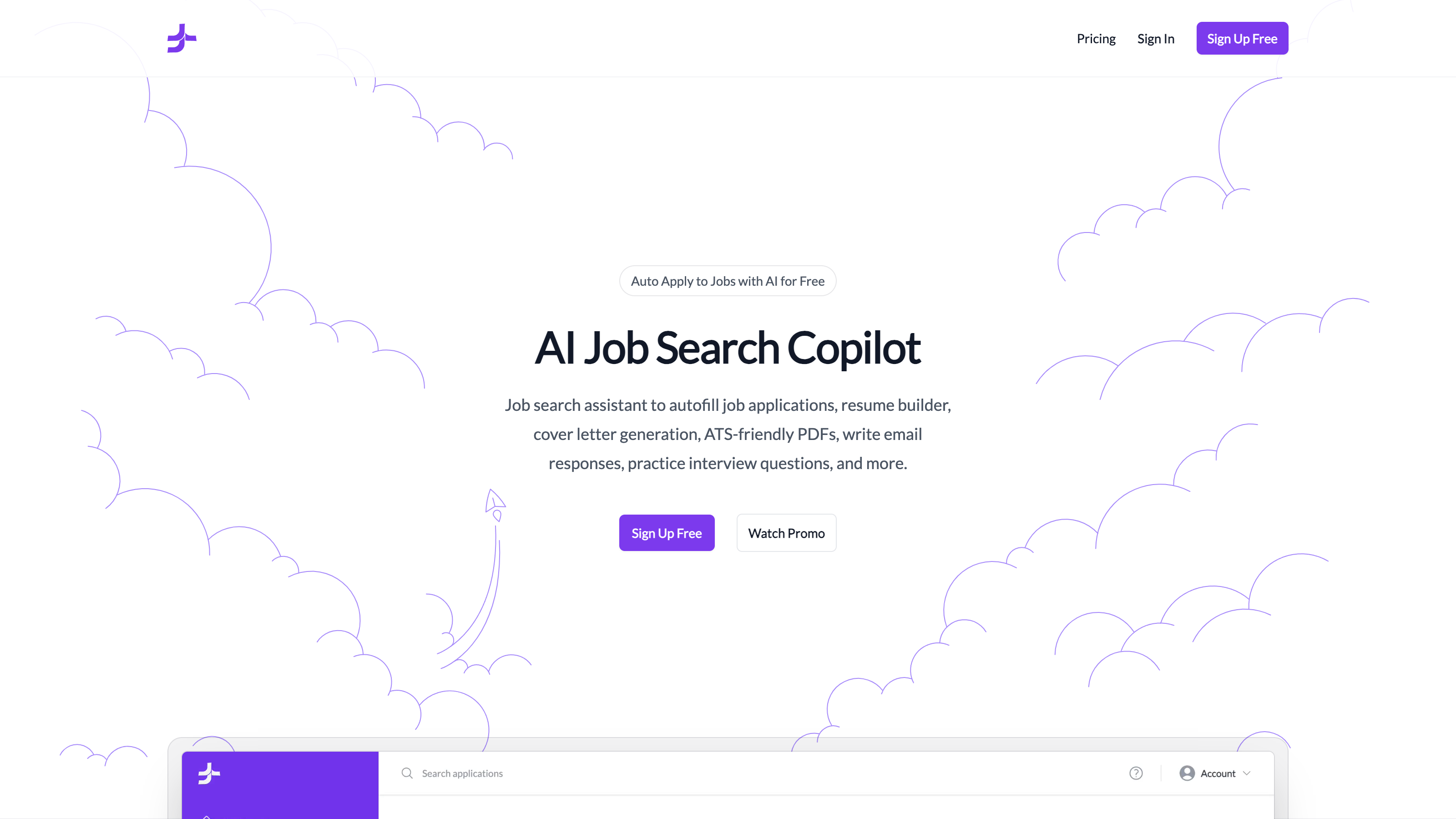 JobJettev1.1.0 - Screenshot showing the interface and features of this AI tool