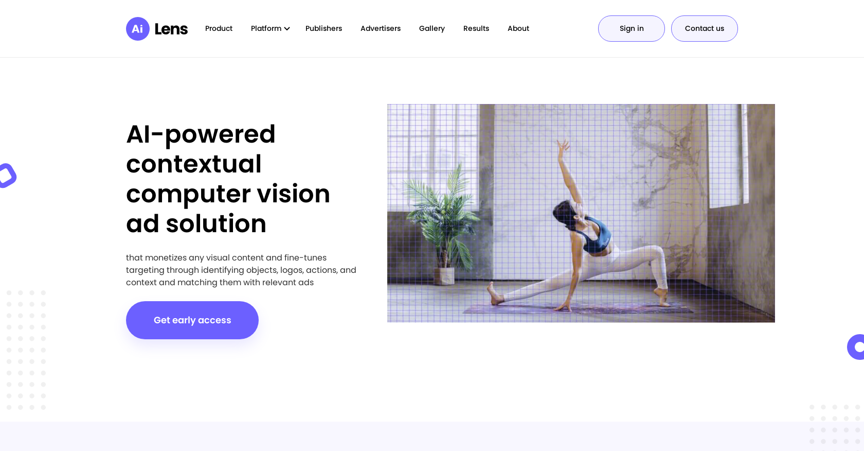LensAi - Screenshot showing the interface and features of this AI tool