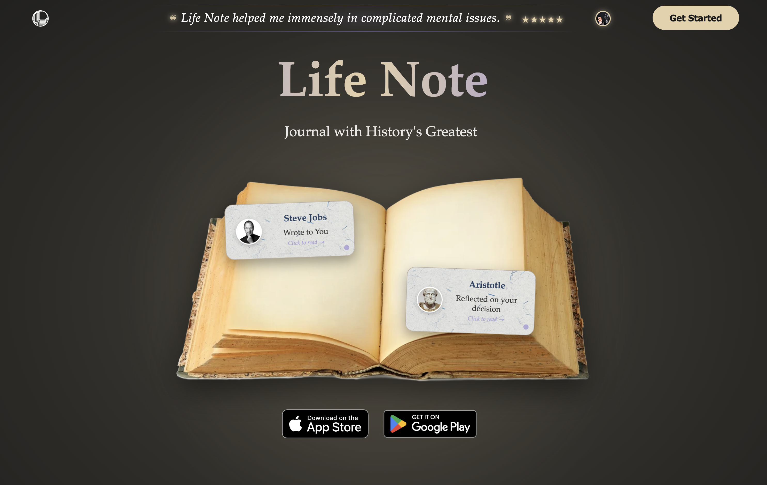Life Notev1.0.16 - Screenshot showing the interface and features of this AI tool