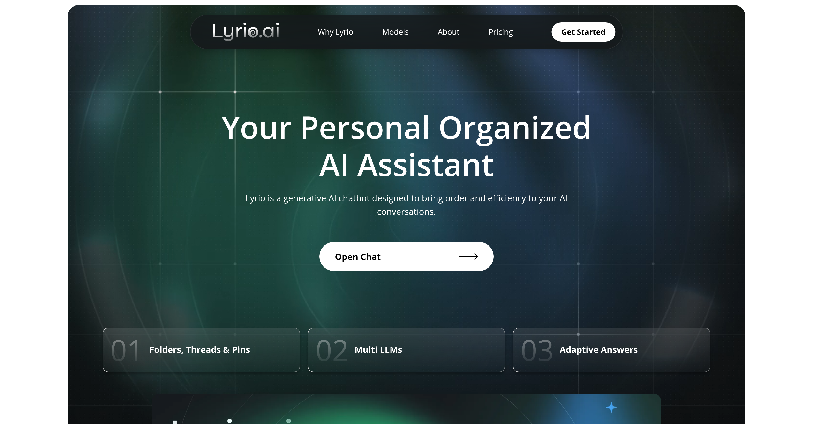 Lyrio AI - Screenshot showing the interface and features of this AI tool