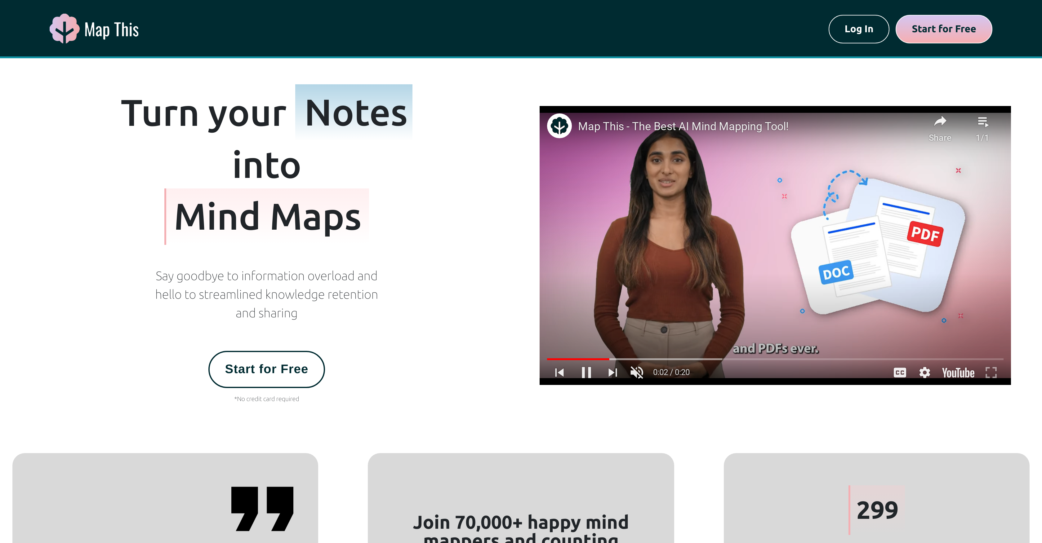Map This - Screenshot showing the interface and features of this AI tool