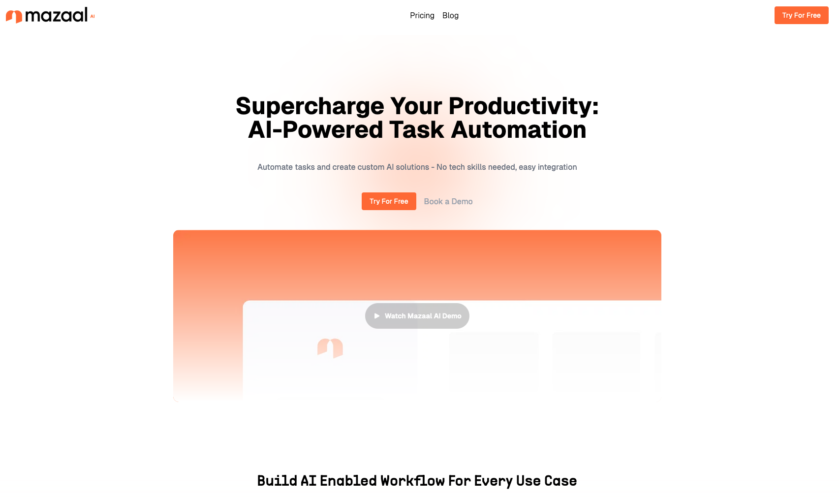 Mazaal AI - Screenshot showing the interface and features of this AI tool