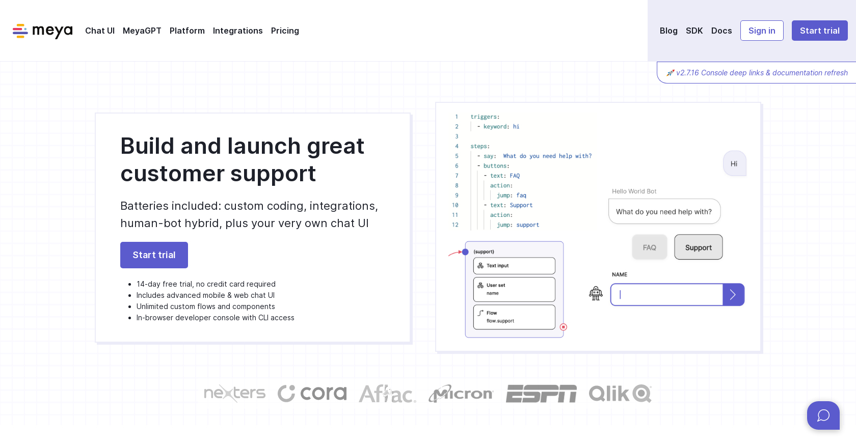 MeyaGPT - Screenshot showing the interface and features of this AI tool