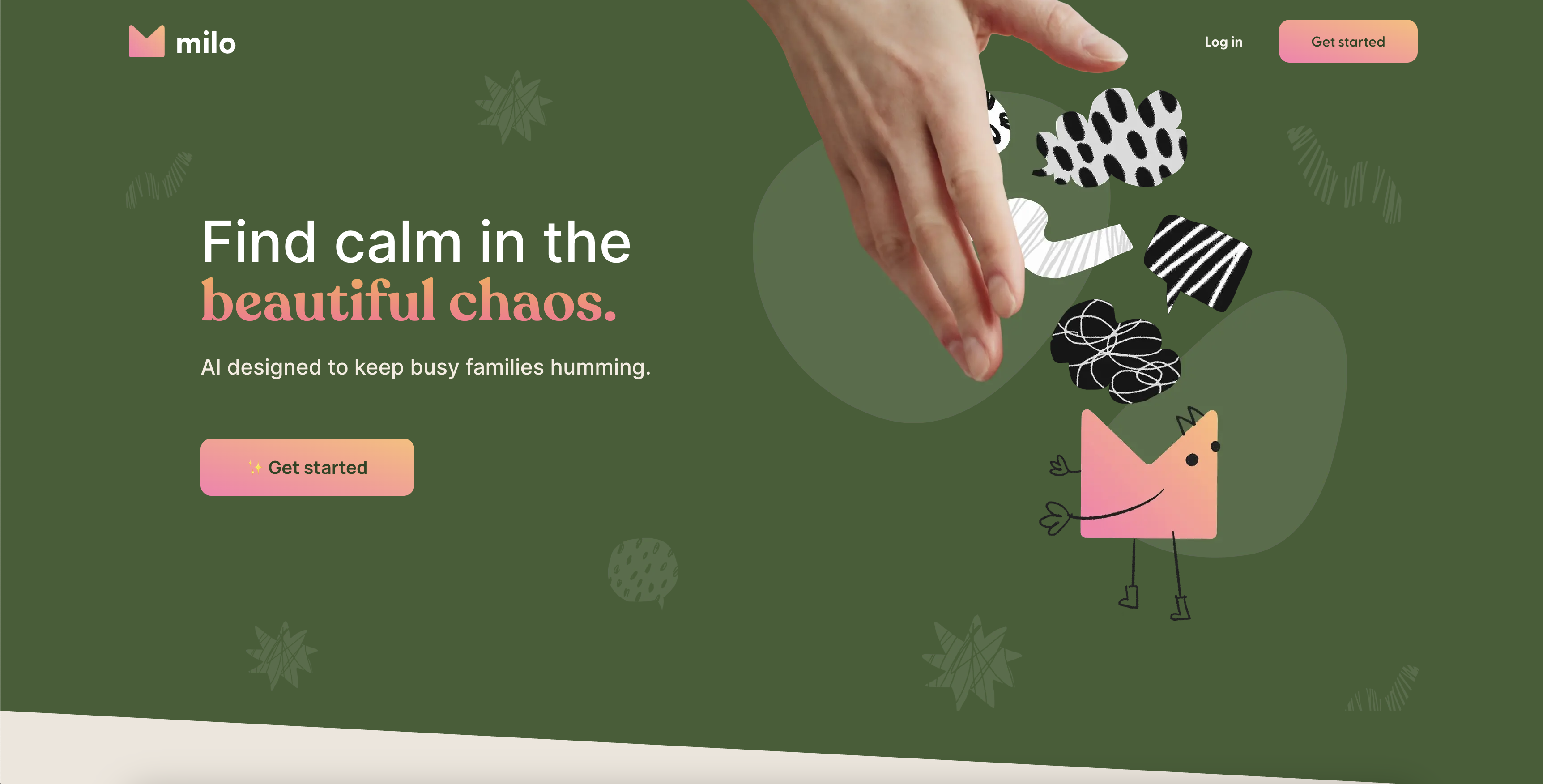 Milo - Screenshot showing the interface and features of this AI tool