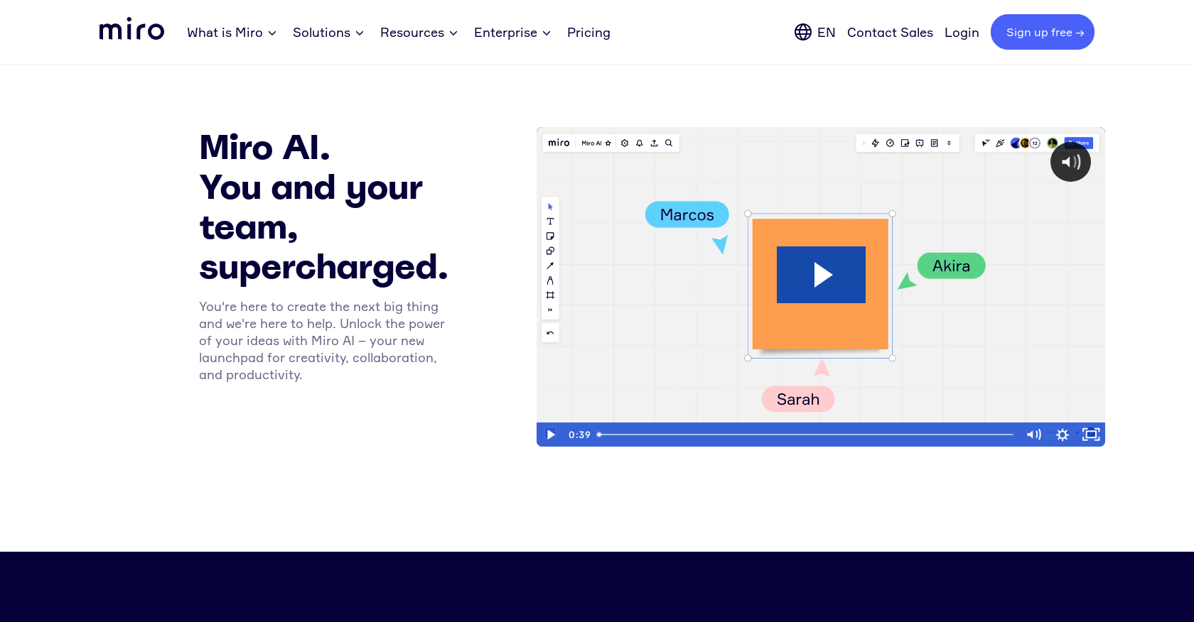 MiroAIv1.1.1 - Screenshot showing the interface and features of this AI tool