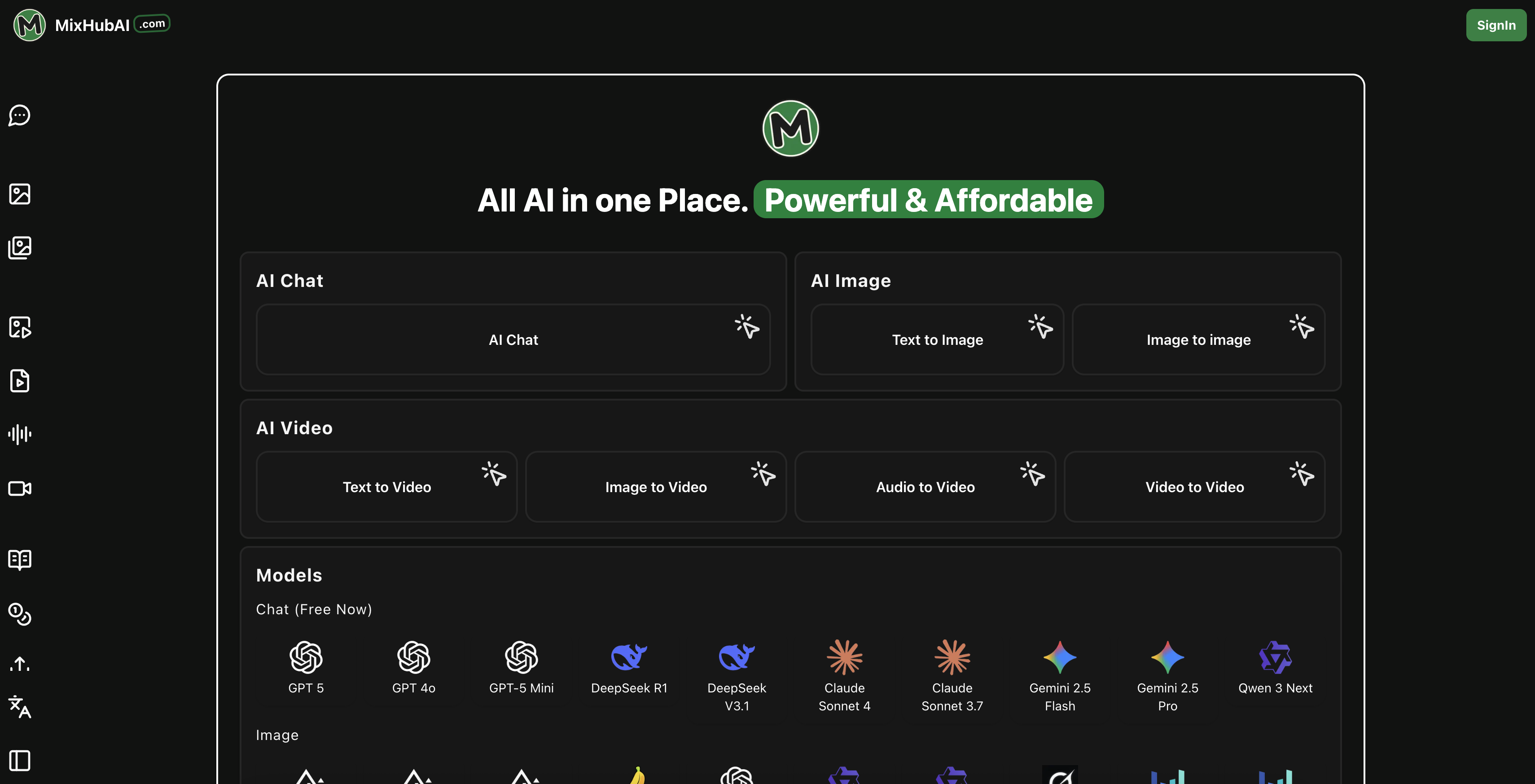 MixHub AI | Image to Video - Screenshot showing the interface and features of this AI tool