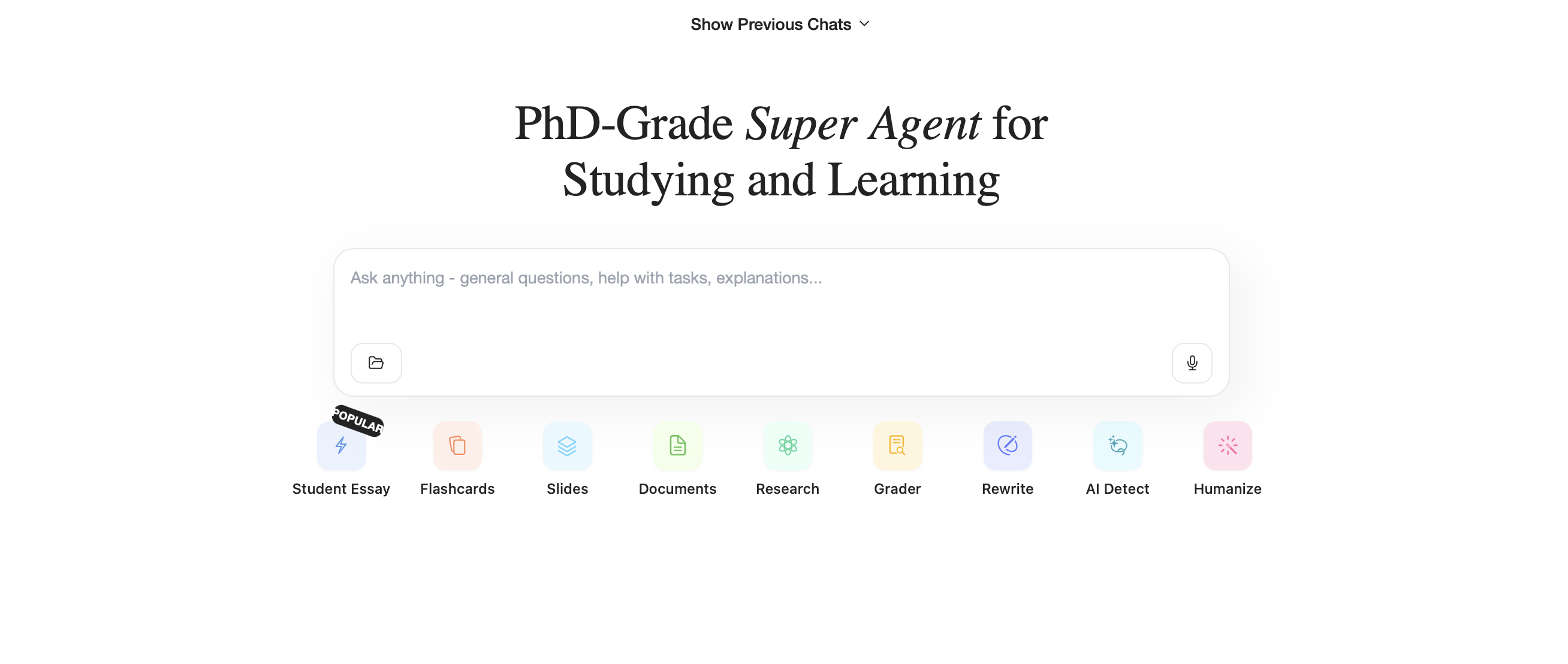 myStylus - Screenshot showing the interface and features of this AI tool