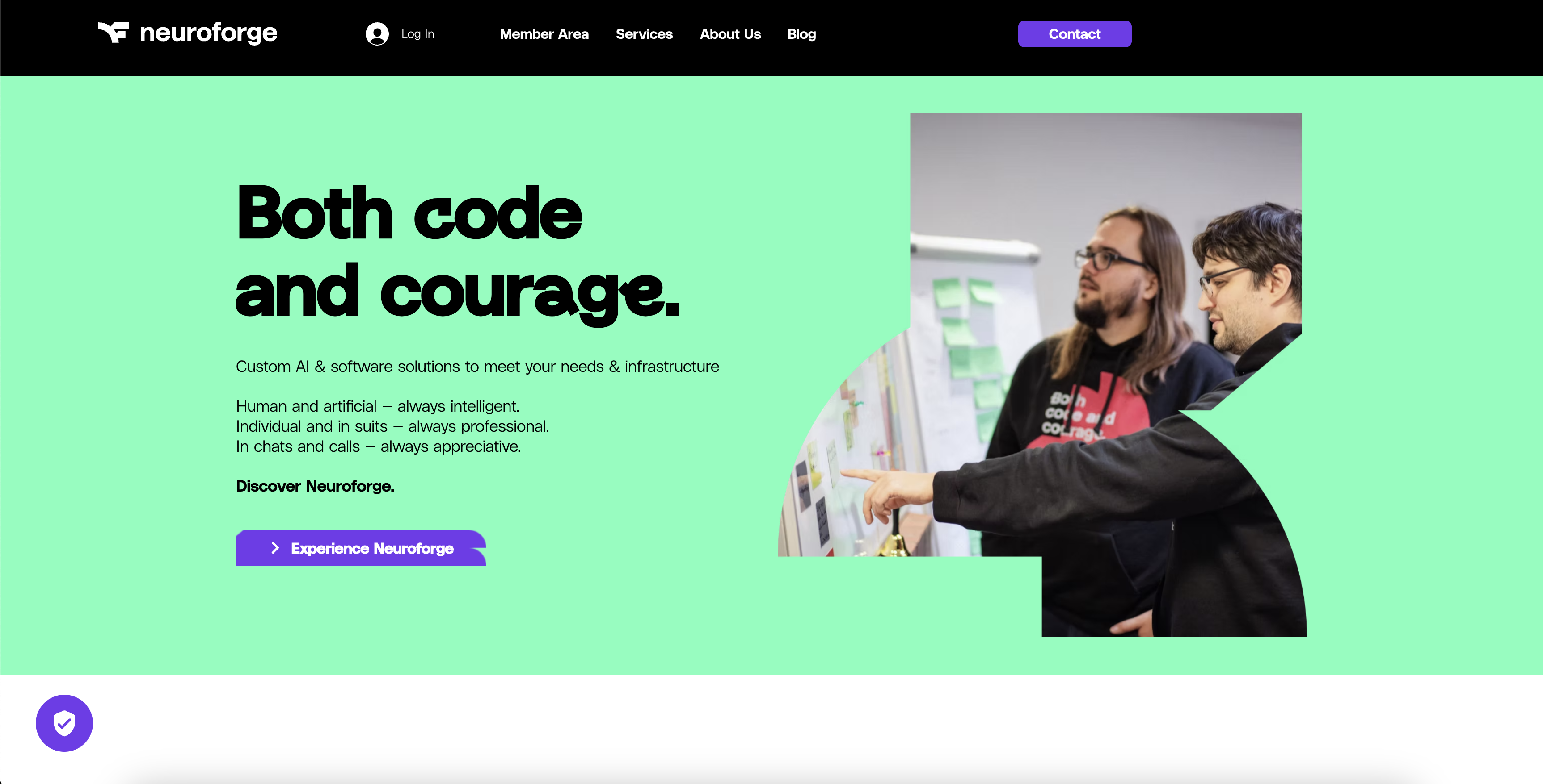 NeuroForge - Screenshot showing the interface and features of this AI tool